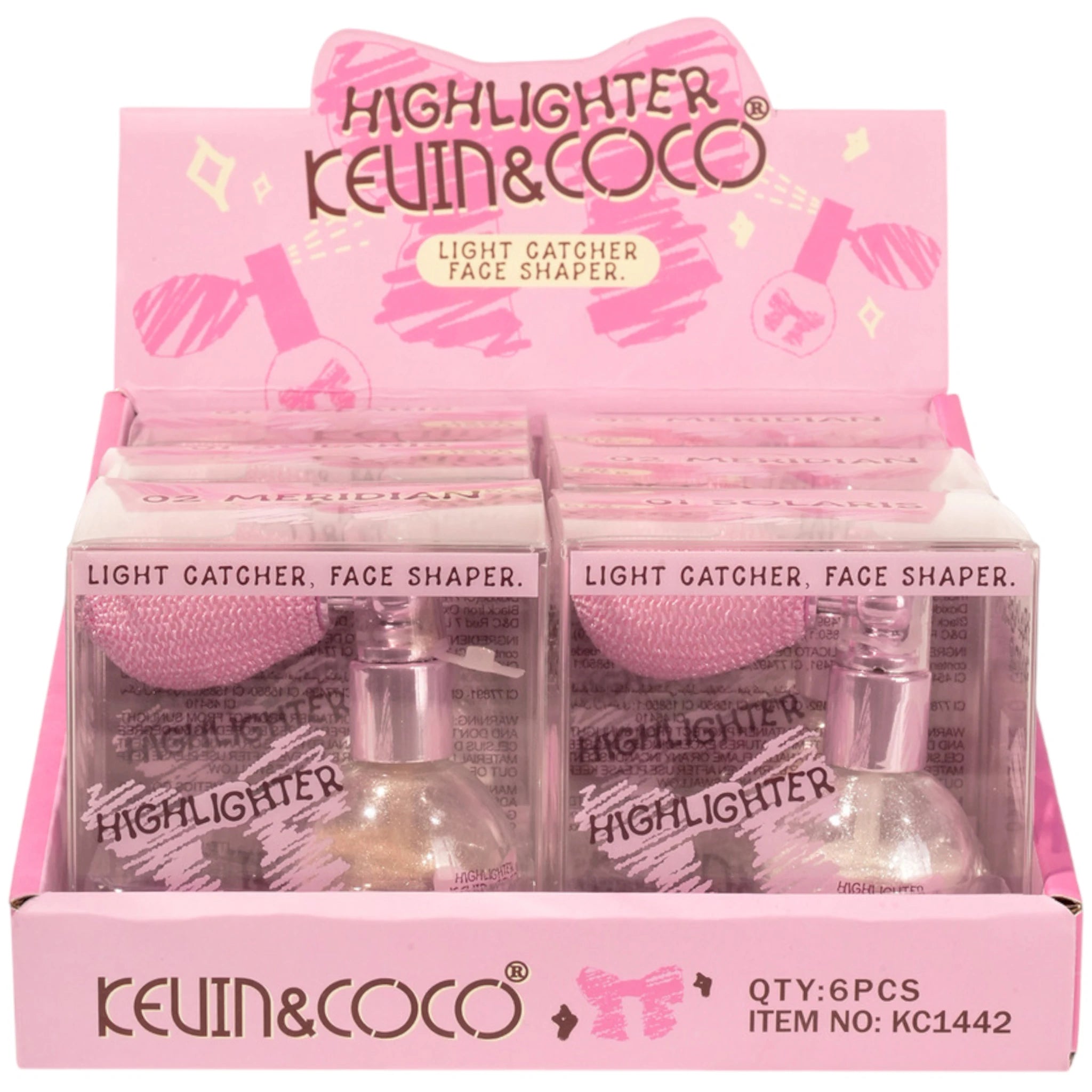 Iluminador Bow - Kevin & Coco | Cosméticos al por Mayor