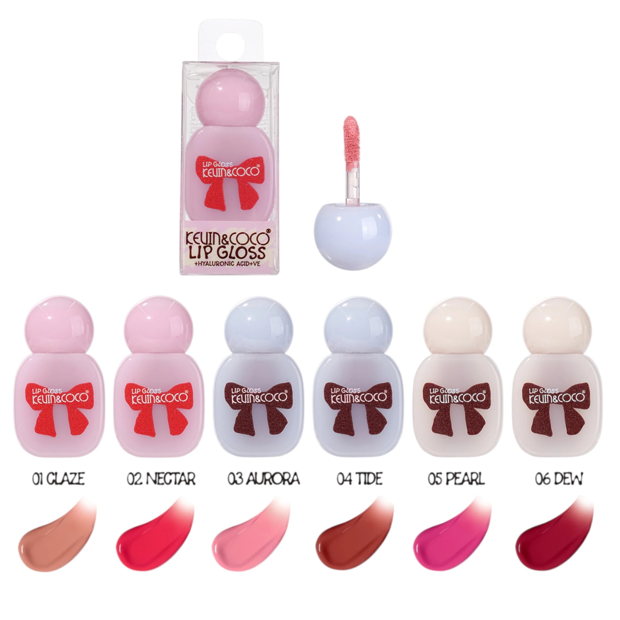 Brillo Labial Bow - Kevin & Coco | Cosméticos al por Mayor