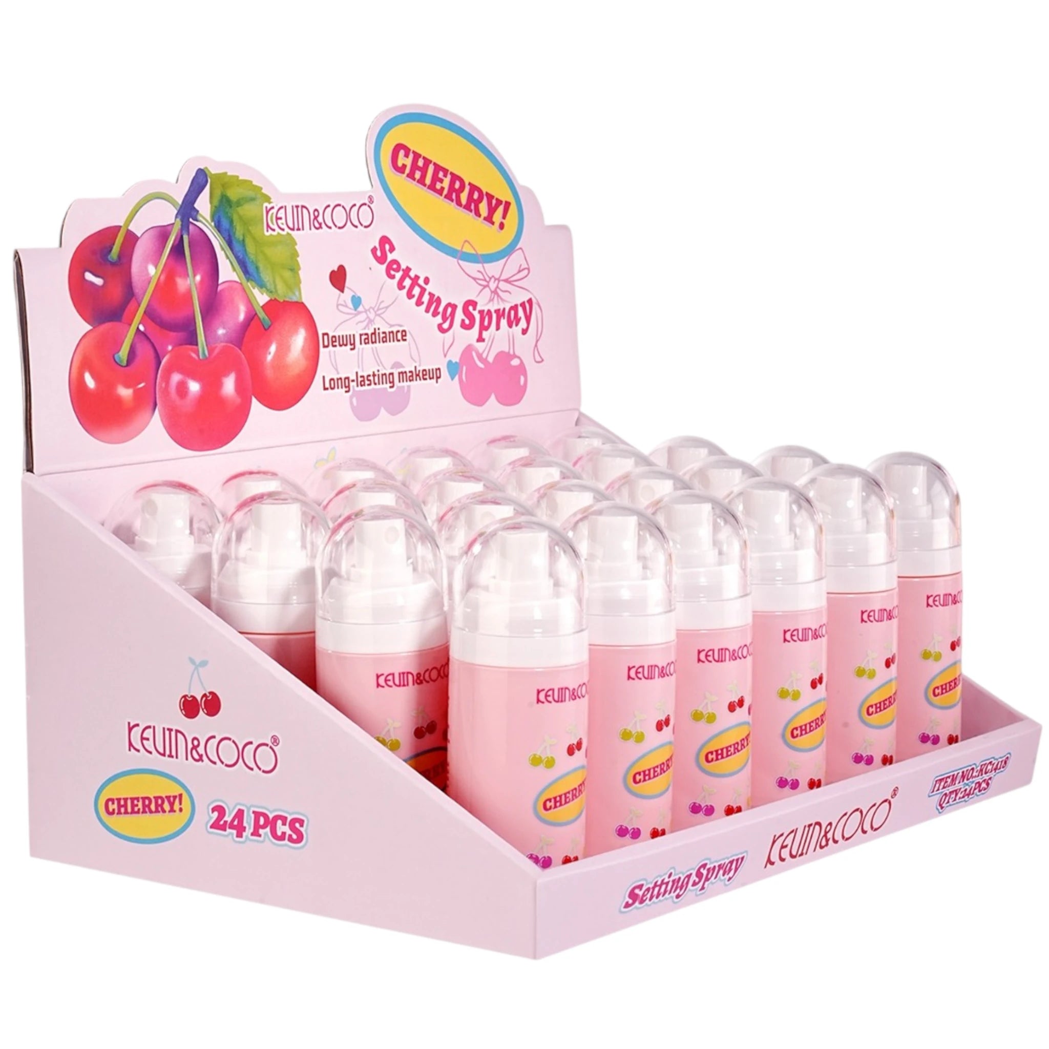 Spray Fijador de Cereza - Kevin & Coco | Cosméticos al por Mayor