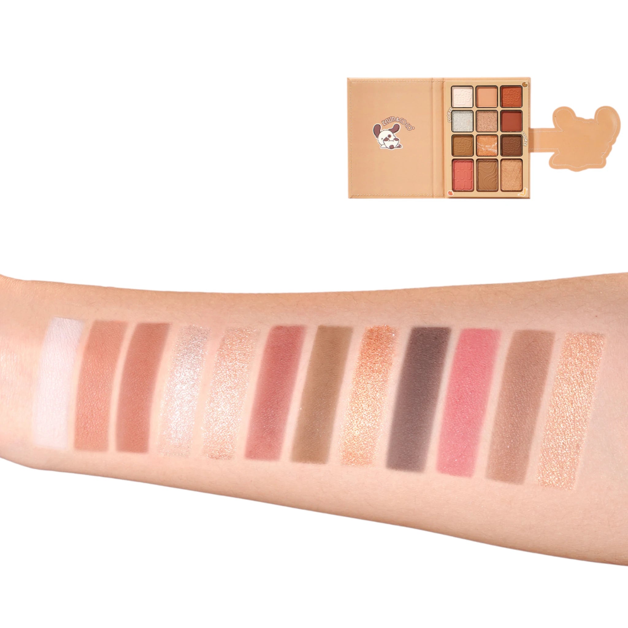 Paleta de Sombras Cookie Kevin & Coco | Cosméticos al por Mayor
