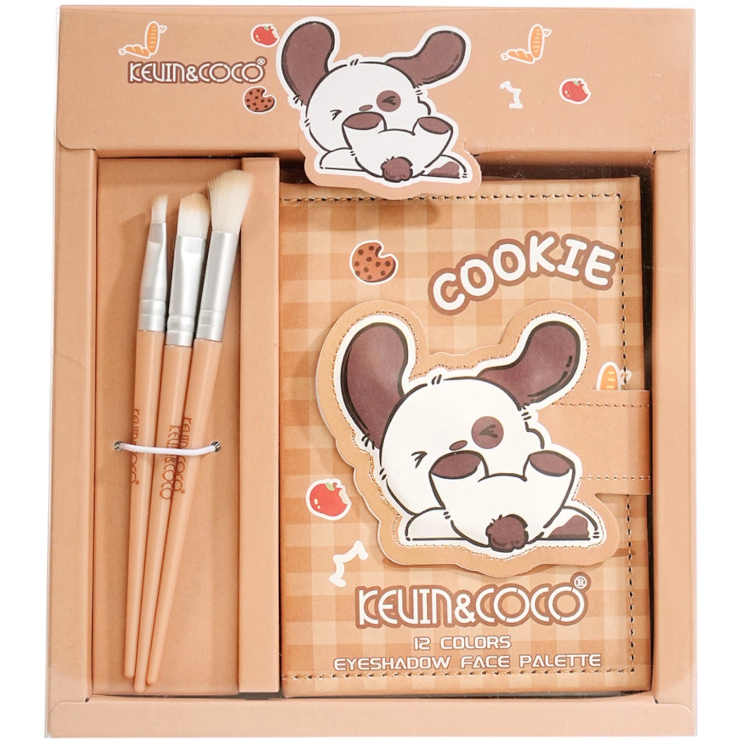 Paleta de Sombras Cookie Kevin & Coco | Cosméticos al por Mayor