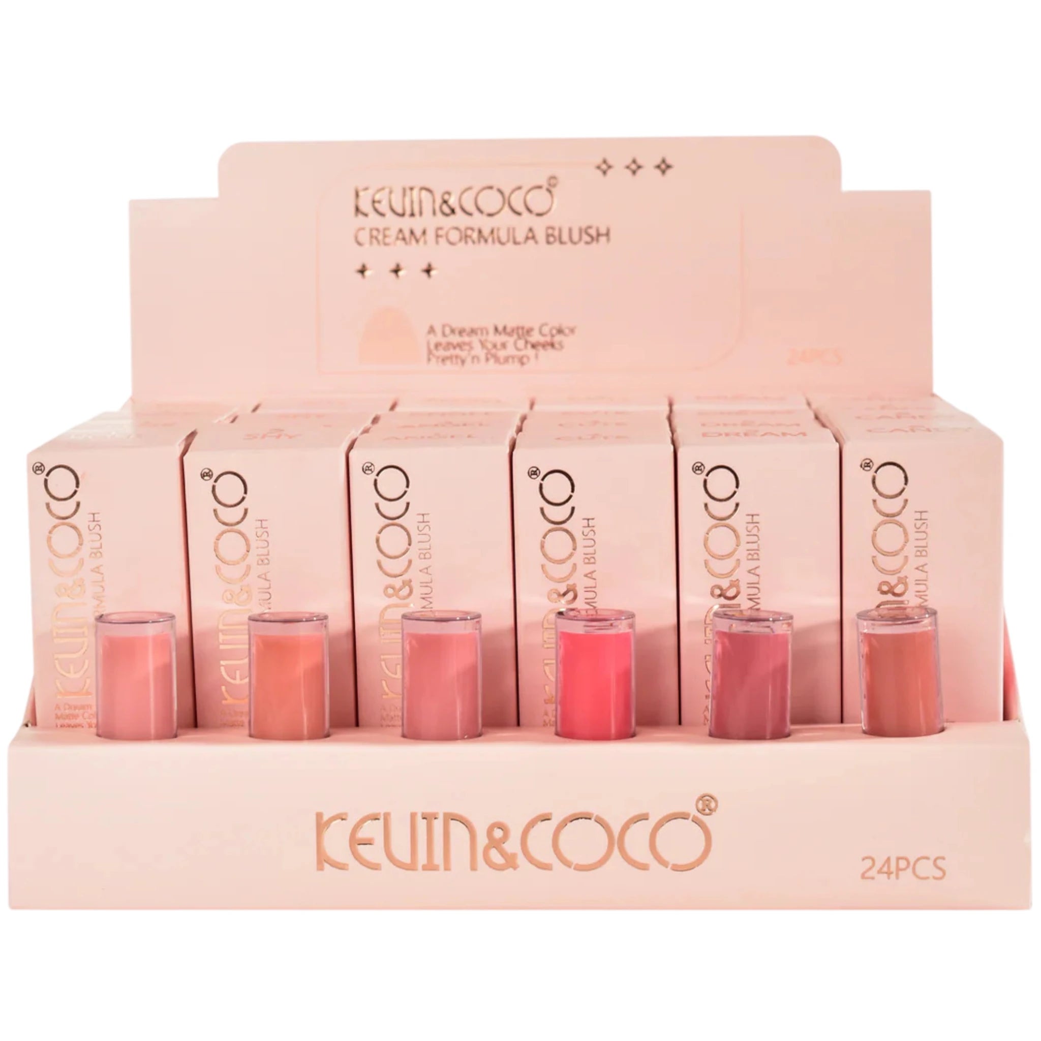 Rubor en Crema - Kevin & Coco | Cosméticos al por Mayor