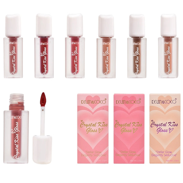 Brillo Labial Crystal Kiss - Kevin & Coco | Cosméticos al por Mayor