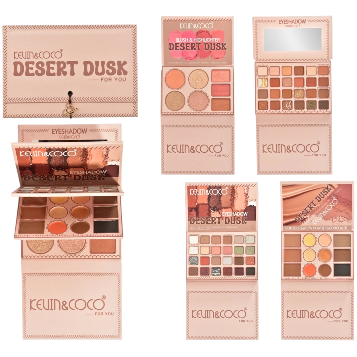 Paleta de Sombras de Ojos y Rostro Desert Dusk | Cosméticos al por Mayor