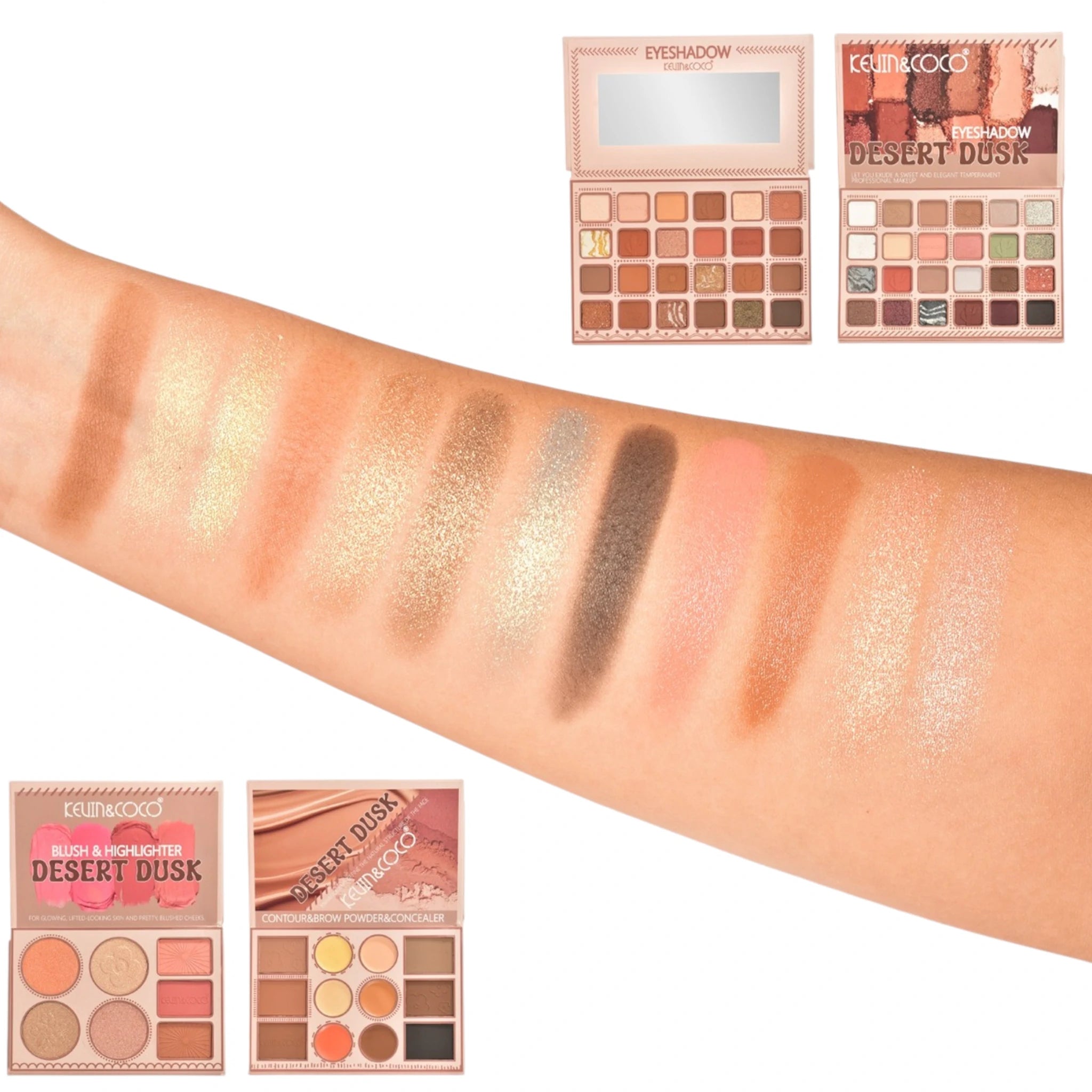 Paleta de Sombras de Ojos y Rostro Desert Dusk | Cosméticos al por Mayor