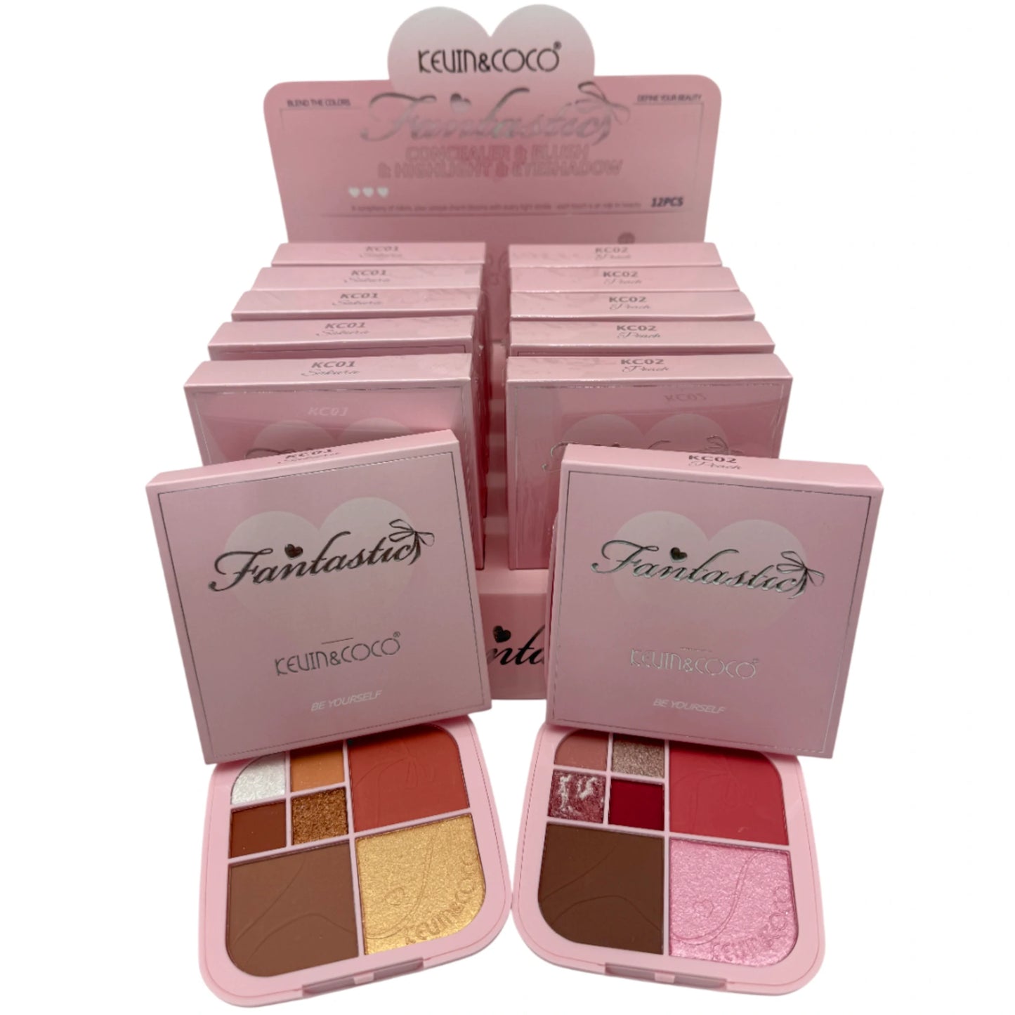 Paleta de Sombras Fantastics Kevin & Coco | Cosméticos al por Mayor