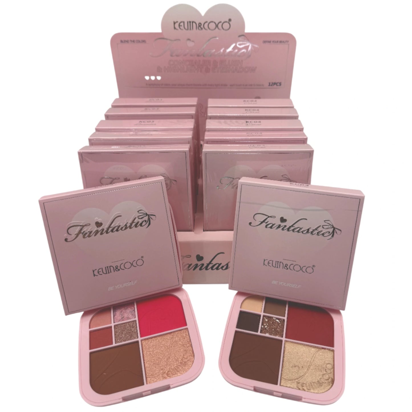 Paleta de Sombras Fantastics B Kevin & Coco | Cosméticos al por Mayor