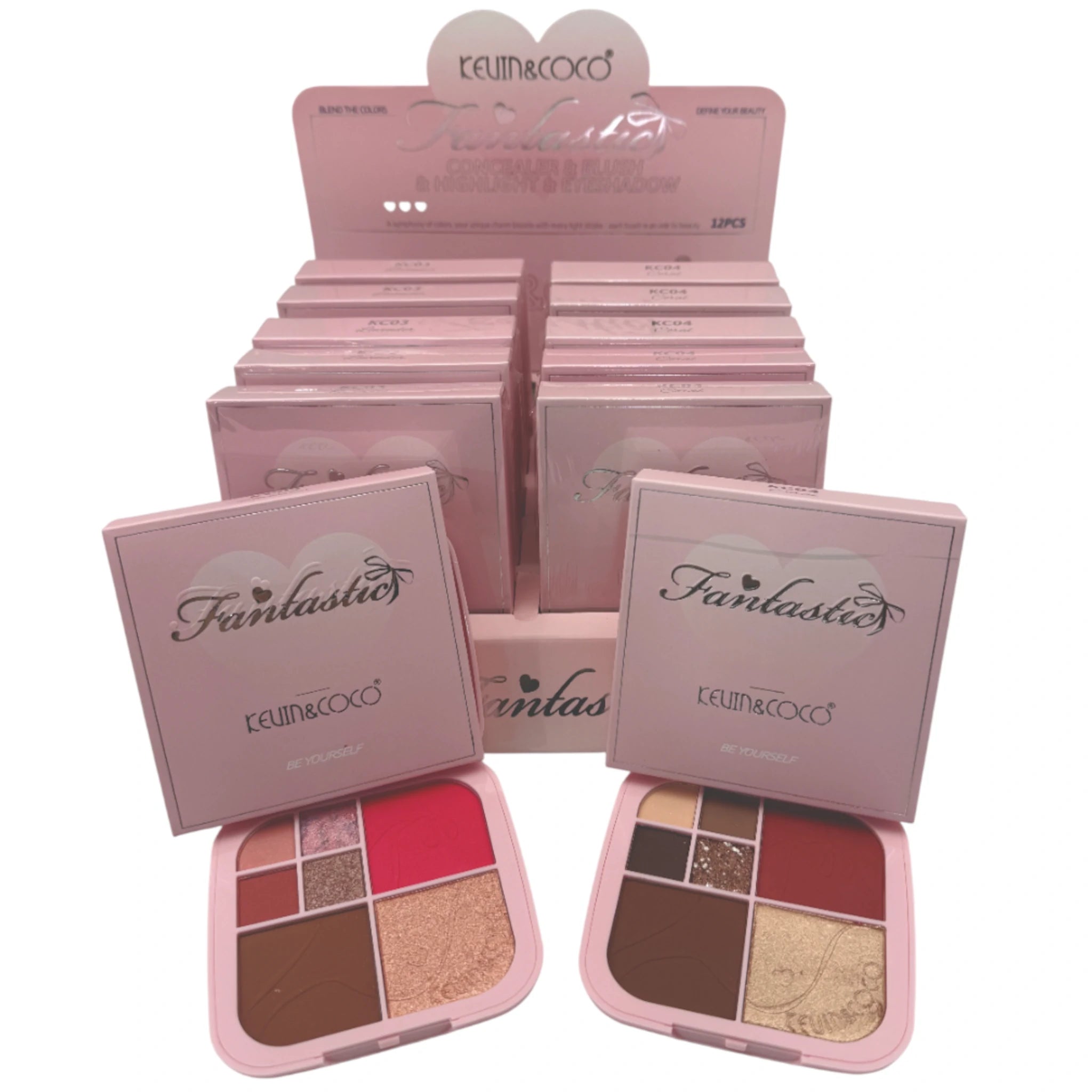 Paleta de Sombras Fantastics B Kevin & Coco | Cosméticos al por Mayor