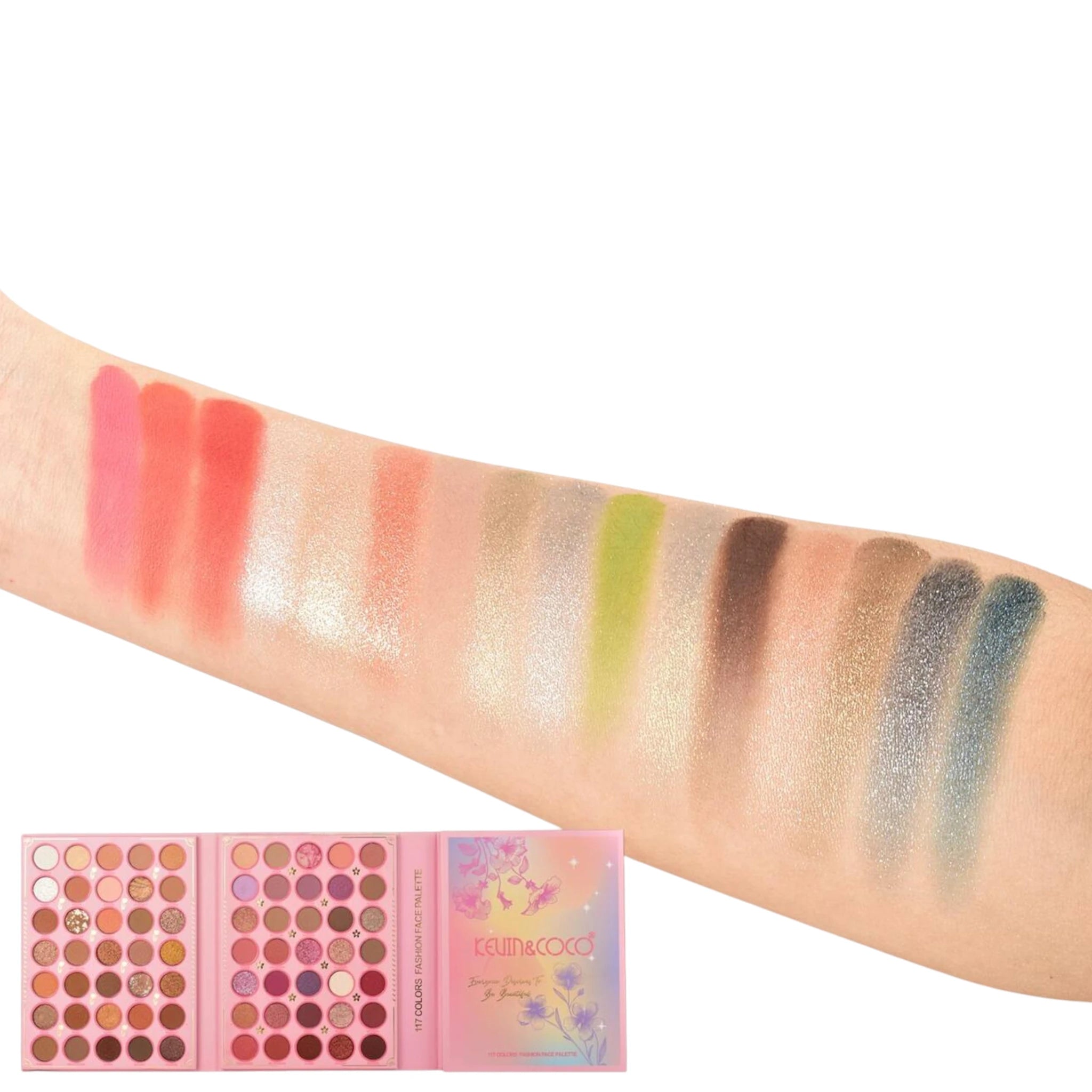 Paleta de Sombras Fashion Face Kevin & Coco | Cosméticos al por Mayor