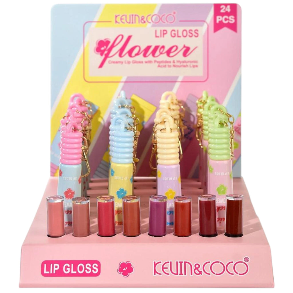 Brillo Labial Flower Kevin & Coco | Cosméticos al por Mayor