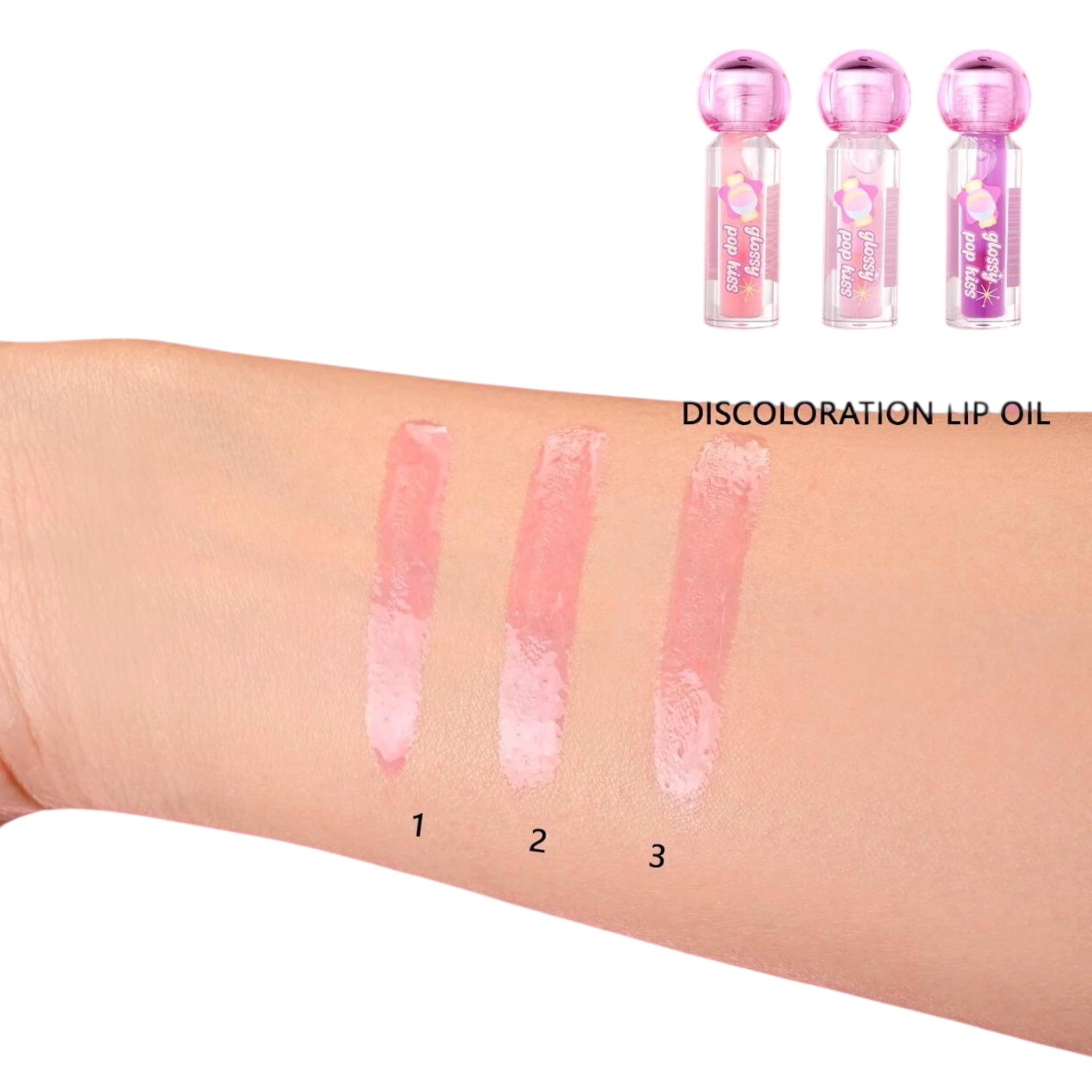 Aceite Labial Glossy Pop Kiss Ph Kevin & Coco | Cosméticos al por Mayor