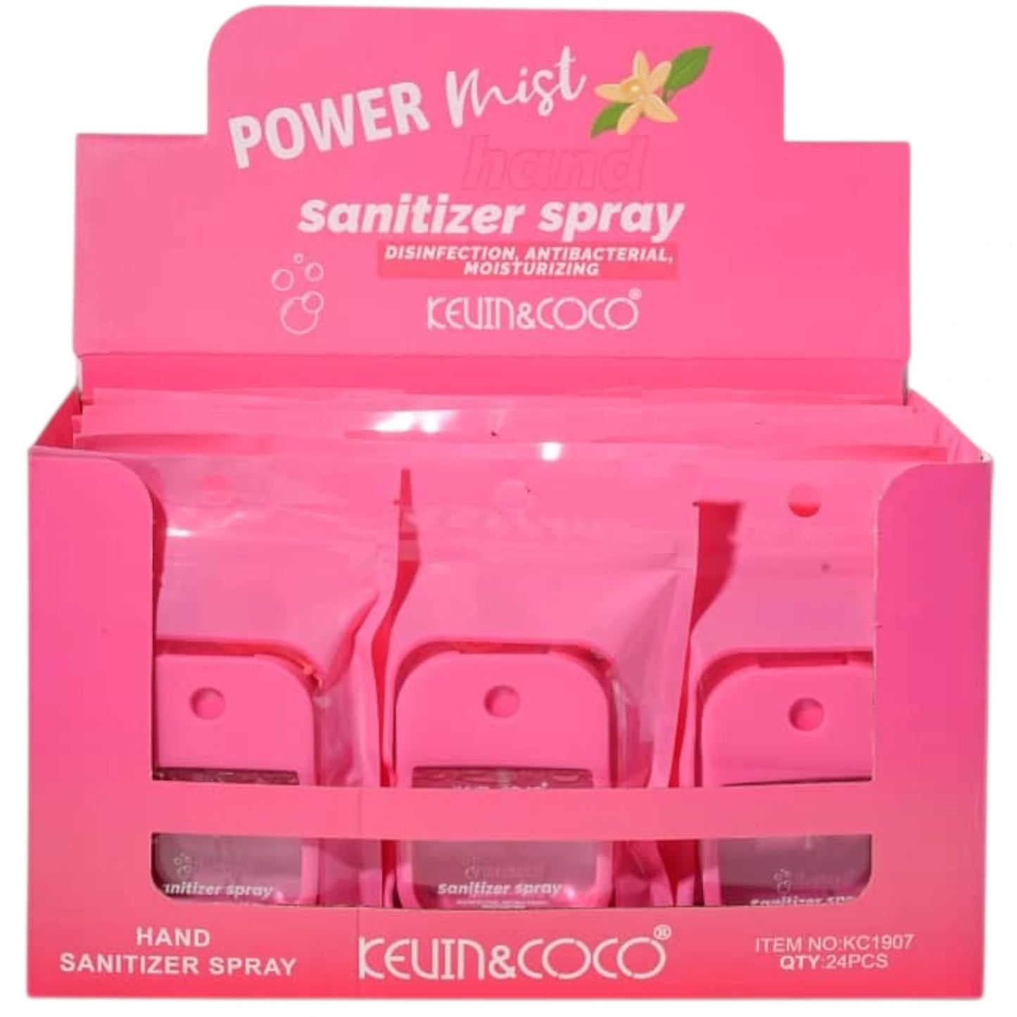 Spray para Manos Vainilla Kevin & Coco | Cosméticos al por Mayor