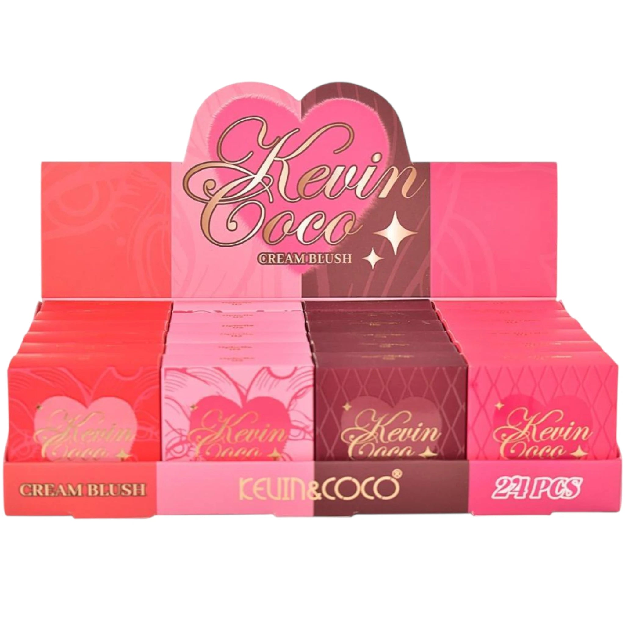 Rubor en Crema Heart - Kevin & Coco | Cosméticos al por Mayor