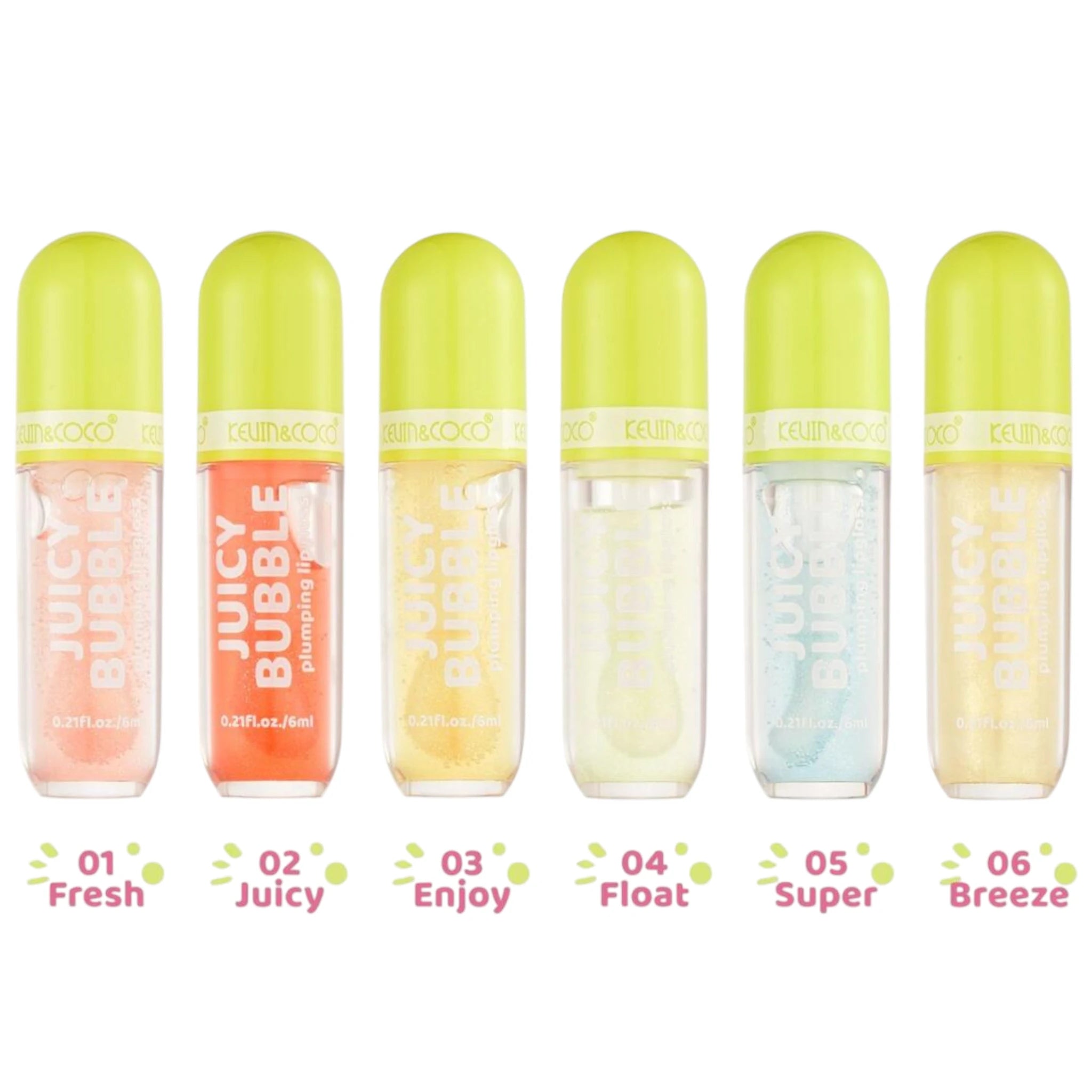 Brillo Labial Juicy Bubble Kevin & Coco | Cosméticos al por Mayor
