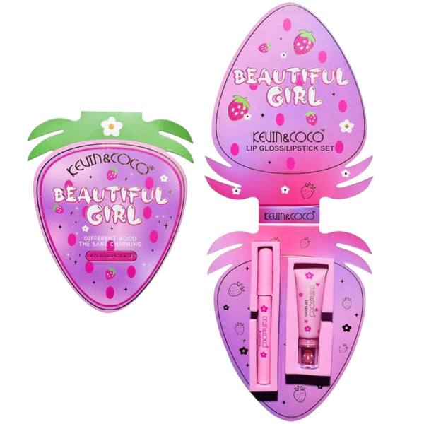 Sets Brillo Labial Lápiz Labial Kevin & Coco | Cosméticos al por Mayor