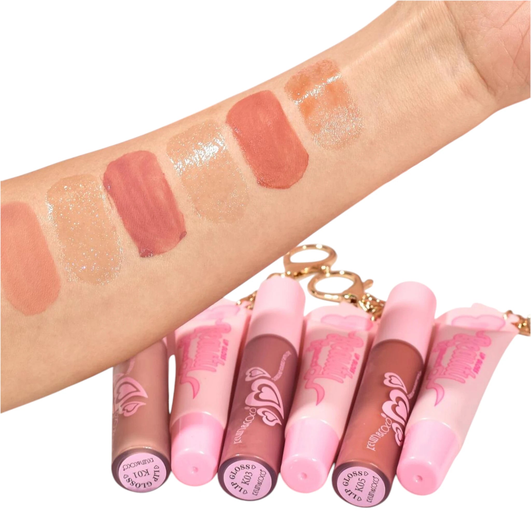 Set de Brillo Labial - Kevin & Coco | Cosméticos al por Mayor