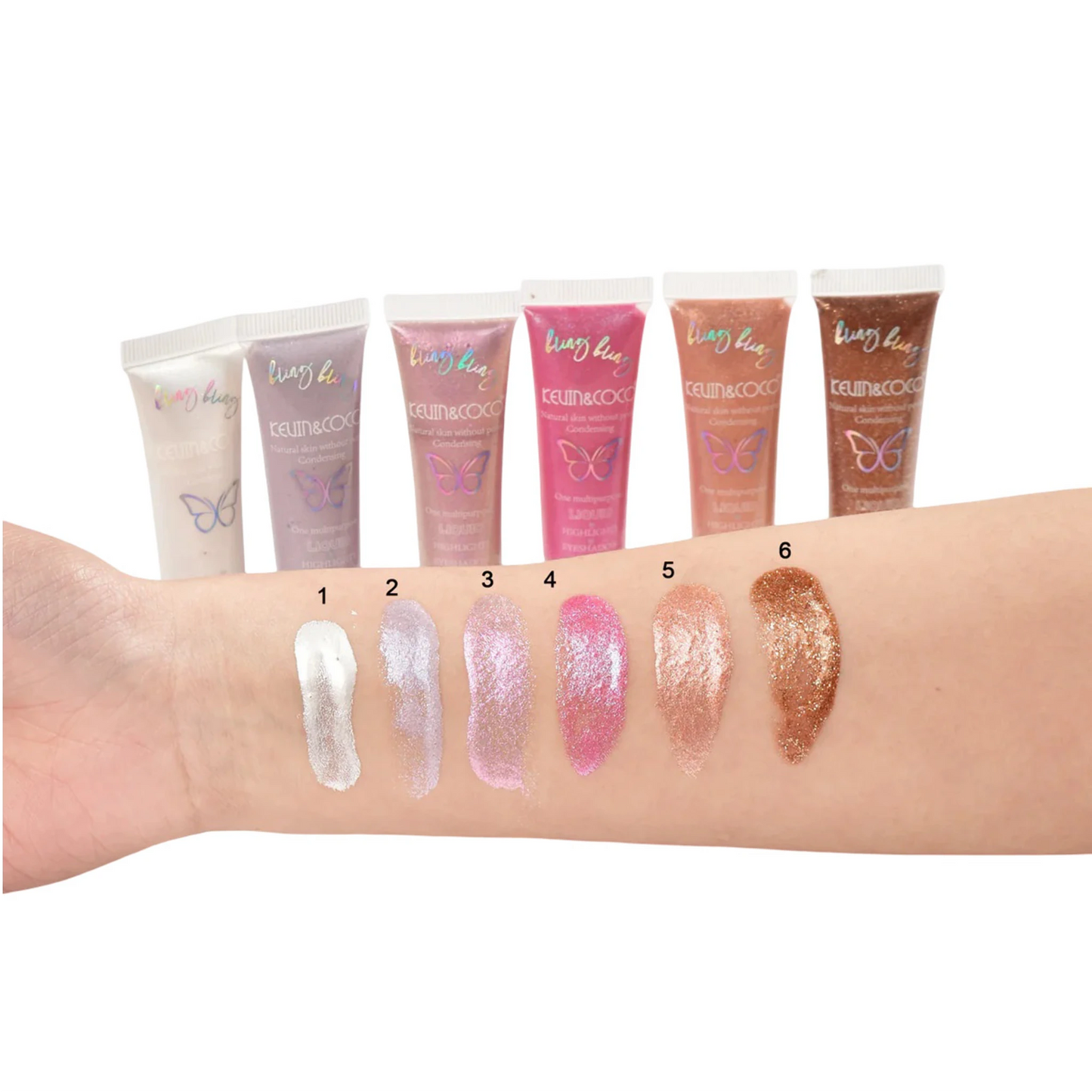 Glitter Líquido - Kevin & Coco | Cosméticos al por Mayor