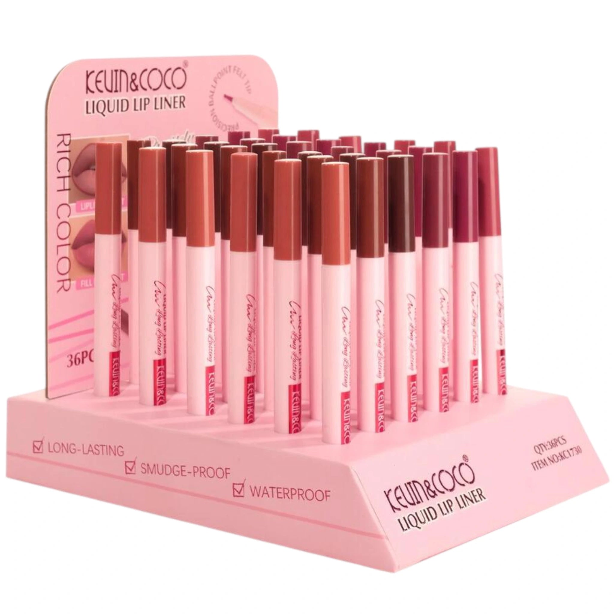 Delineador de Labios Líquido Kevin & Coco | Cosméticos al por Mayor