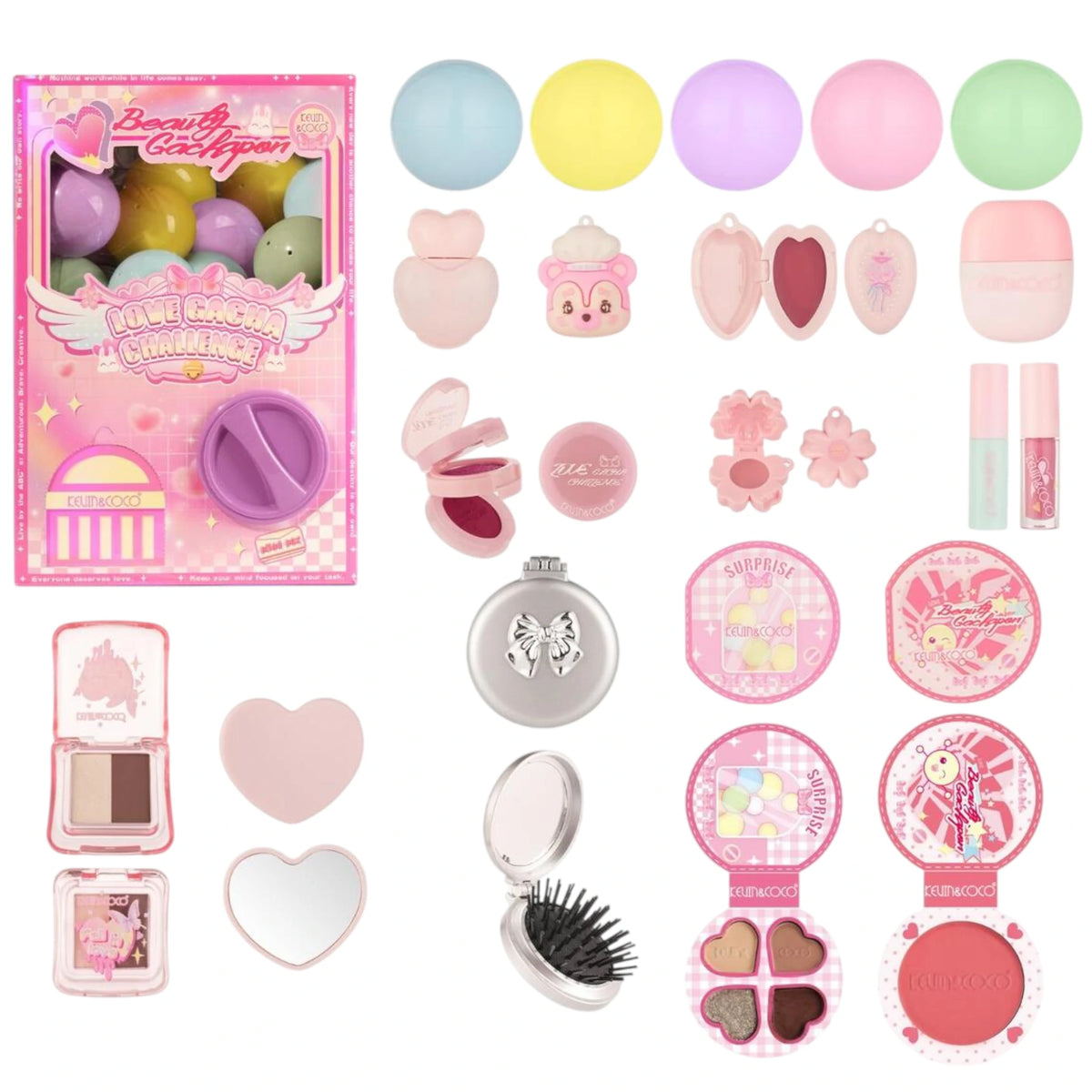 Set de Maquillaje Love Gacha Kevin & Coco | Cosméticos al por Mayor