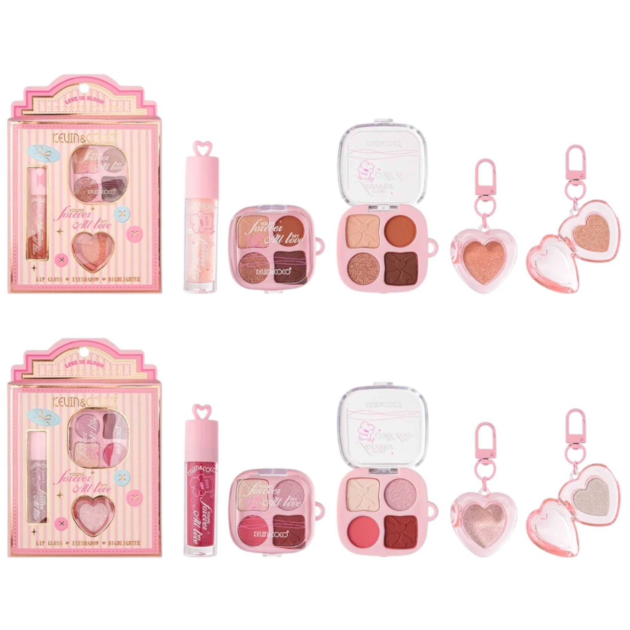 Kits de Maquillaje Love In Bloom Kevin & Coco | Cosméticos al por Mayor