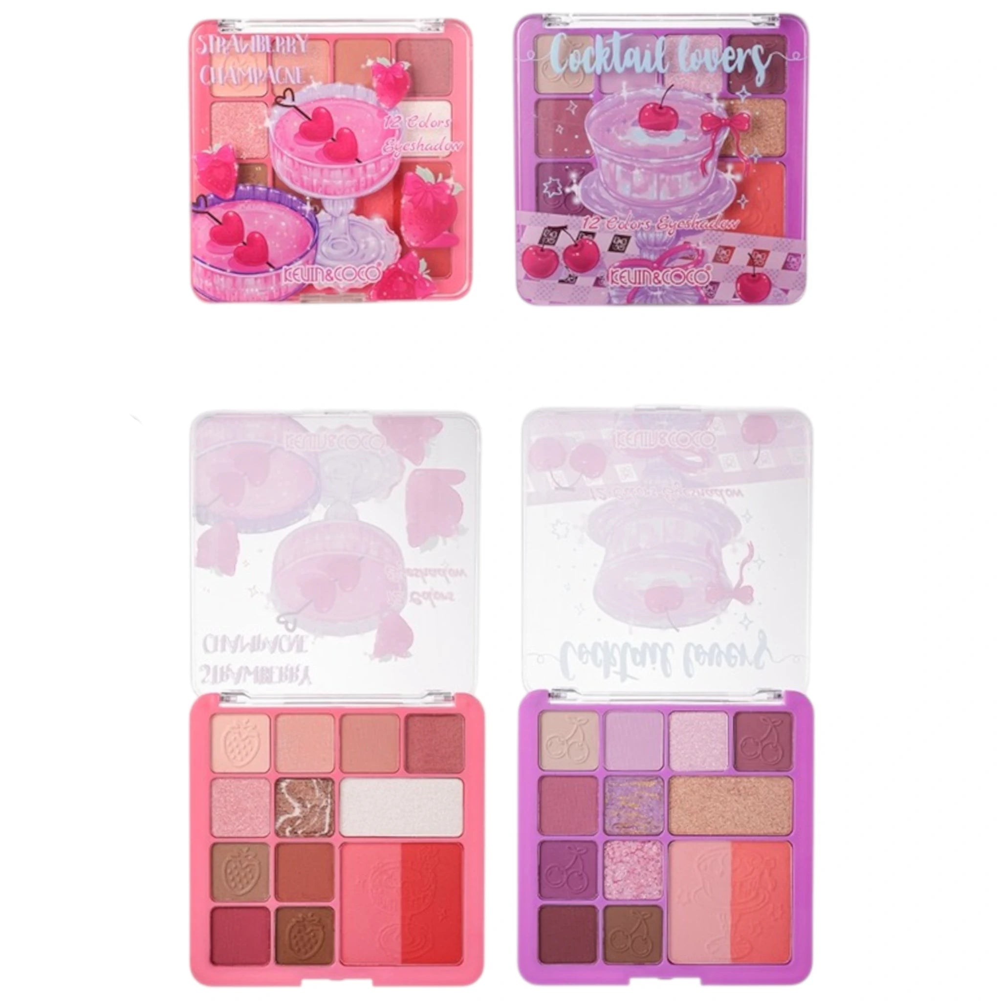 Paleta de Sombra Love What You Drink Kevin & Coco | Cosméticos al por Mayor