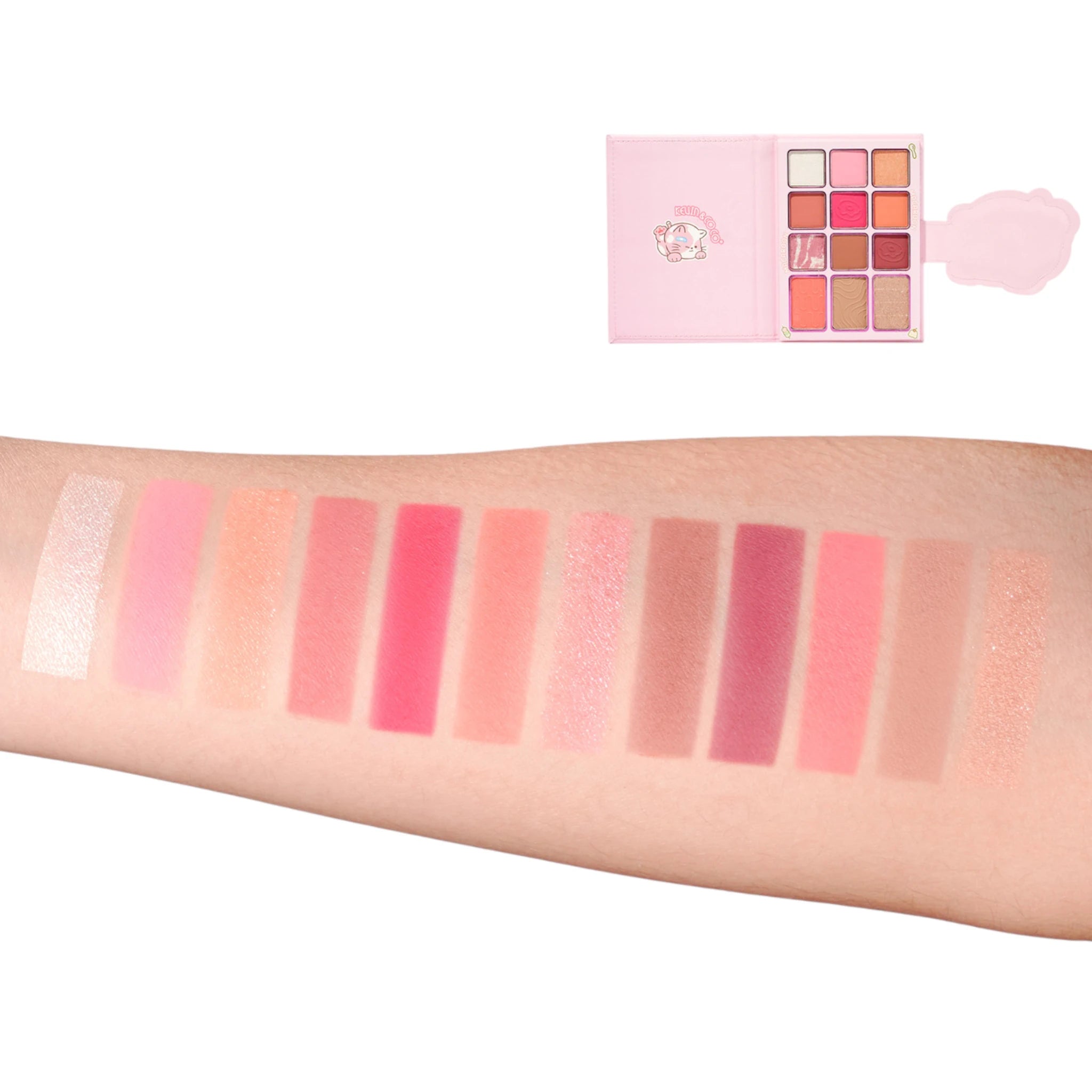 Paleta de Sombras Macaroon - Kevin & Coco | Cosméticos al por Mayor