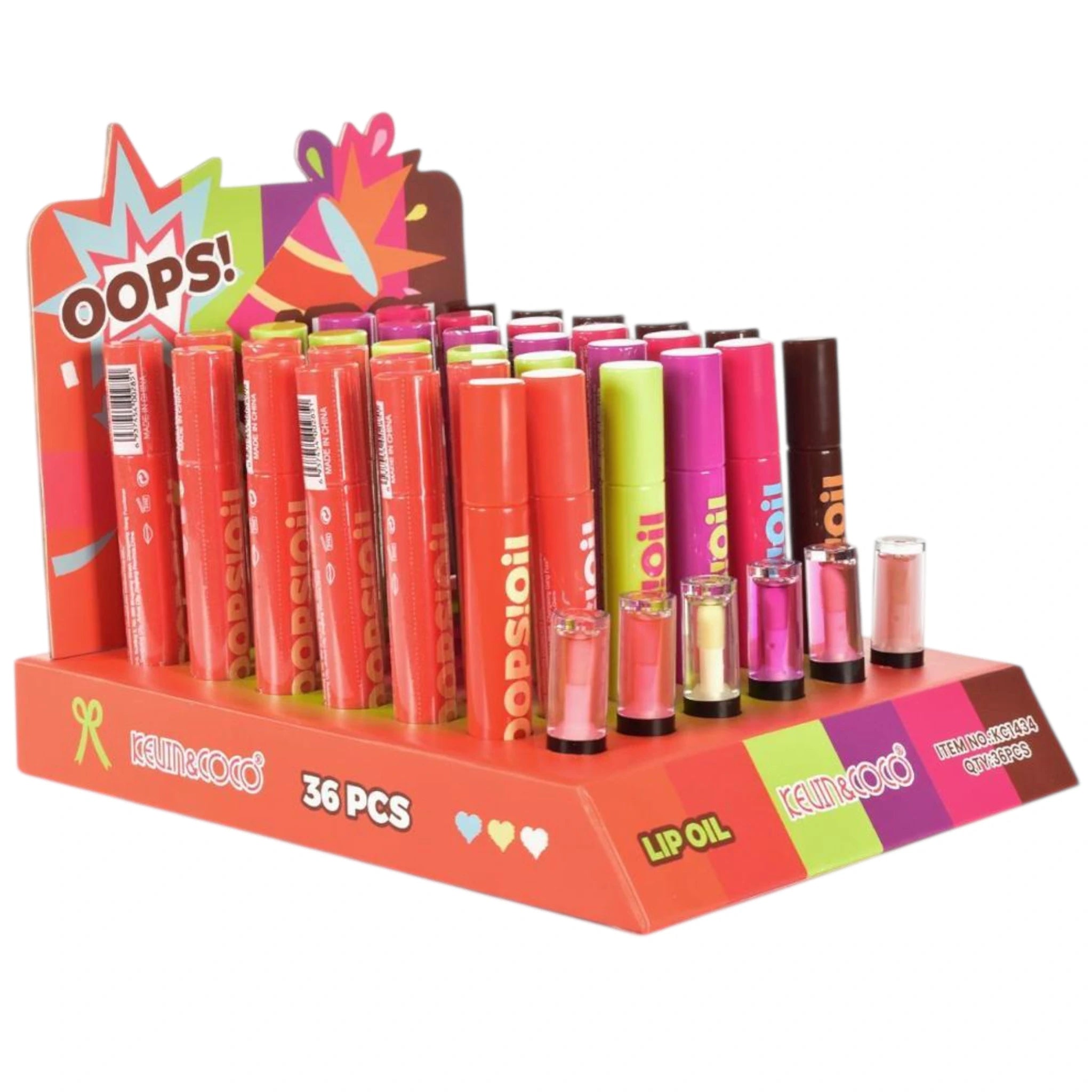 Aceite Labial Oops! Kevin & Coco | Cosméticos al por Mayor