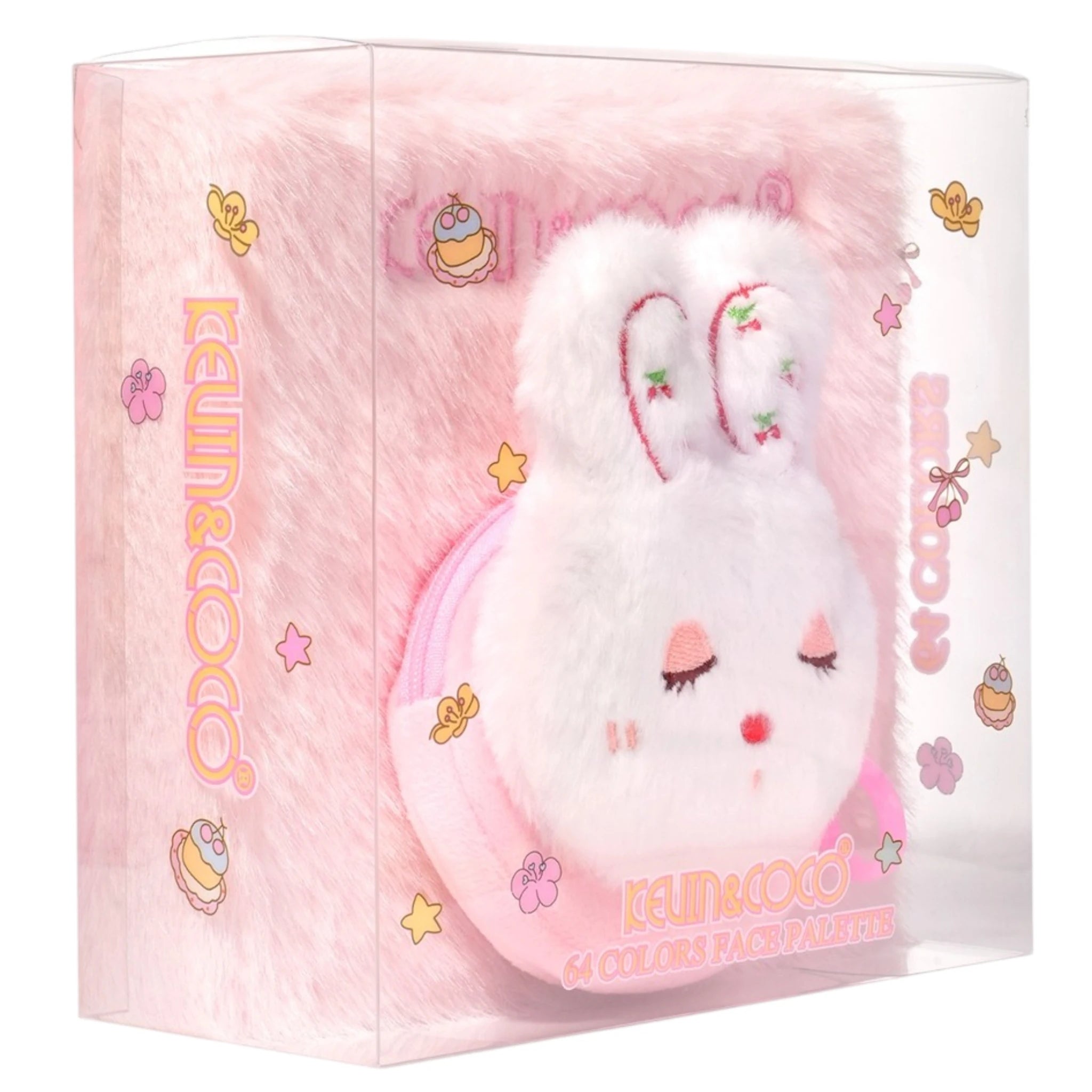 Paleta de Sombras Pink Plush Bunny Kevin & Coco | Cosméticos al por Mayor