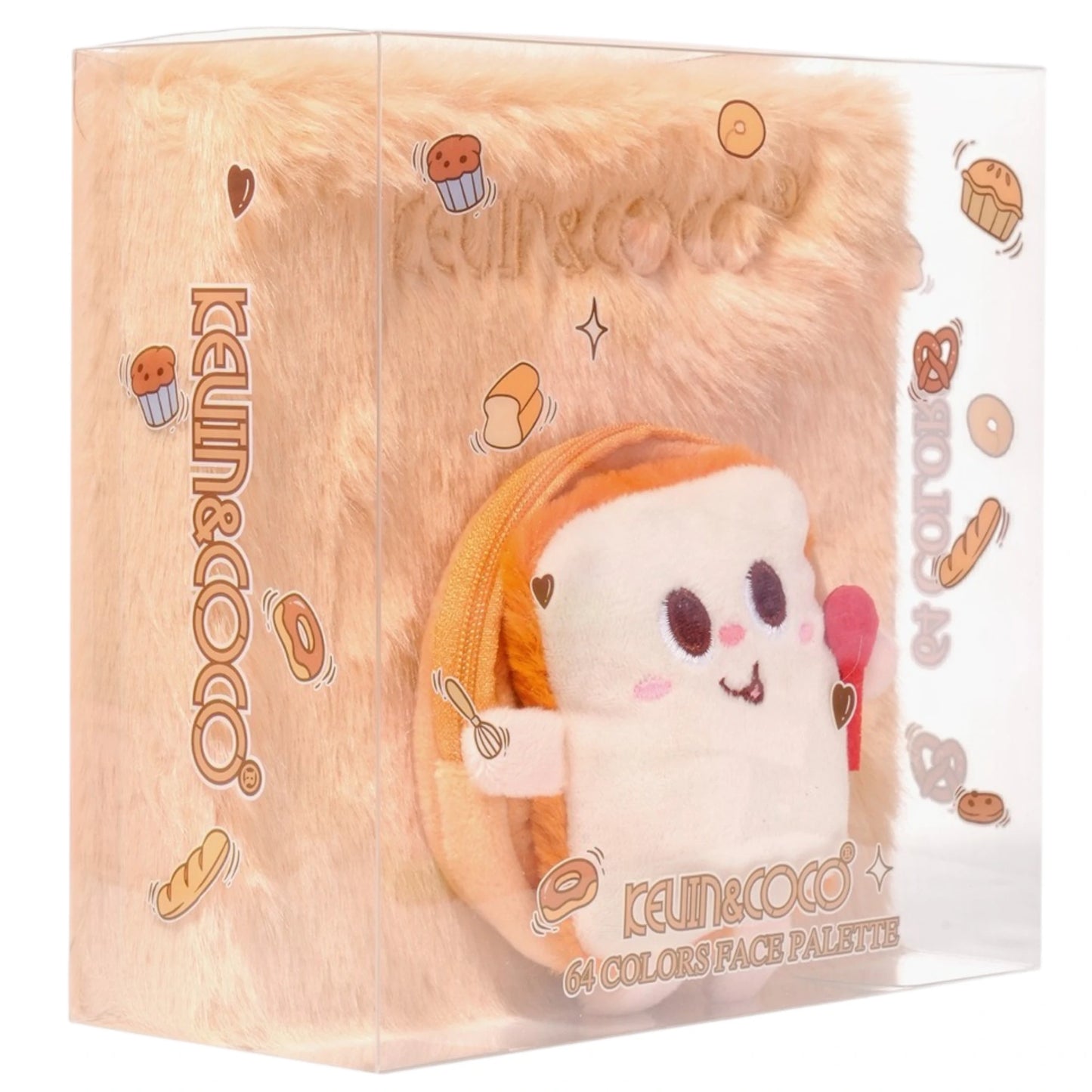 Paleta de Sombras Plush Bread Kevin & Coco | Cosméticos al por Mayor