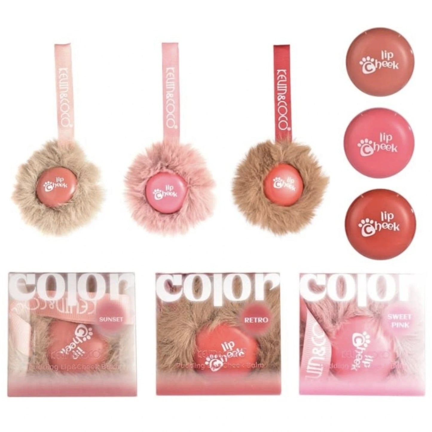 Bálsamo Labial y Mejillas Pudding Kevin & Coco | Cosméticos al por Mayor