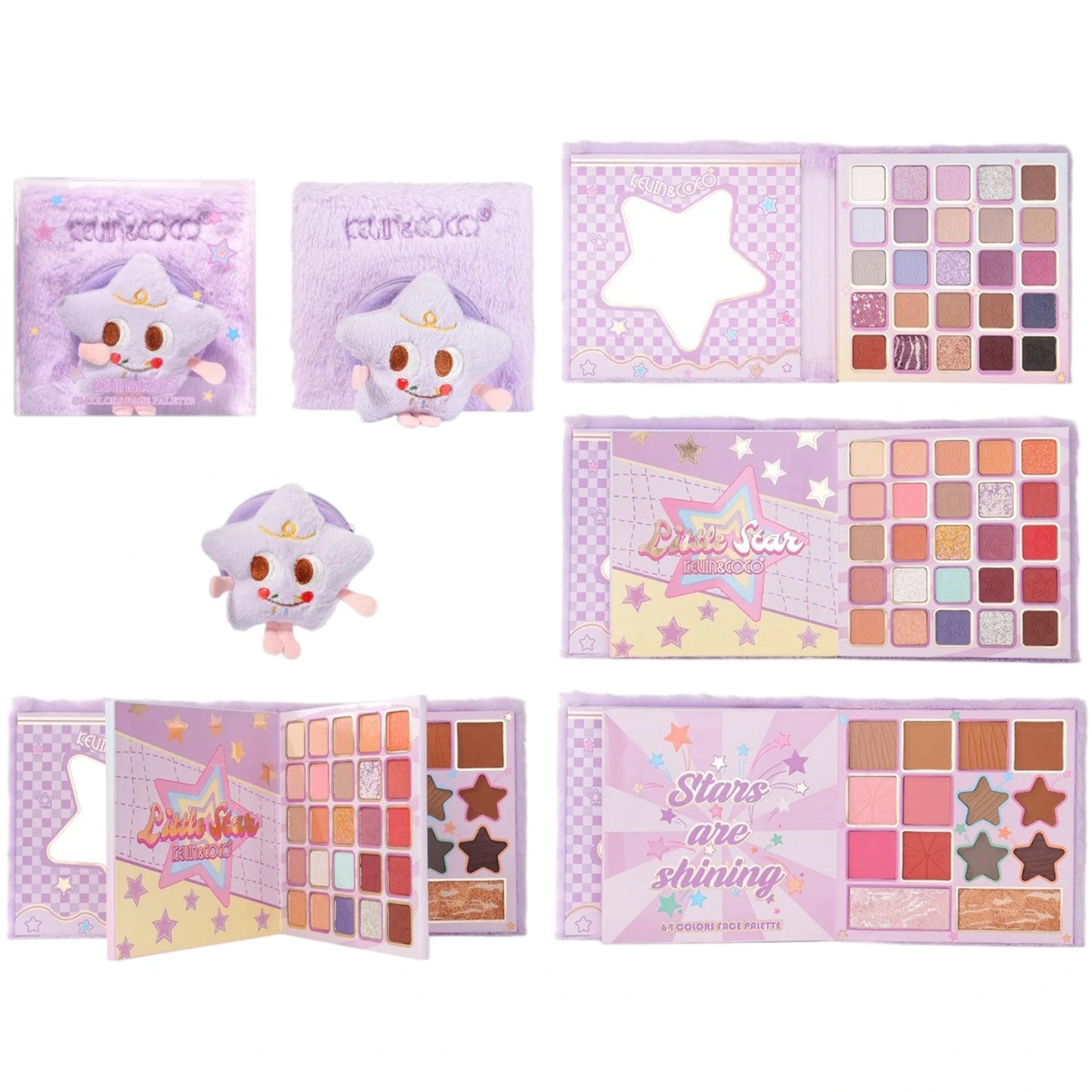 Paleta de Sombras Purple Plush Kevin & Coco | Cosméticos al por Mayor