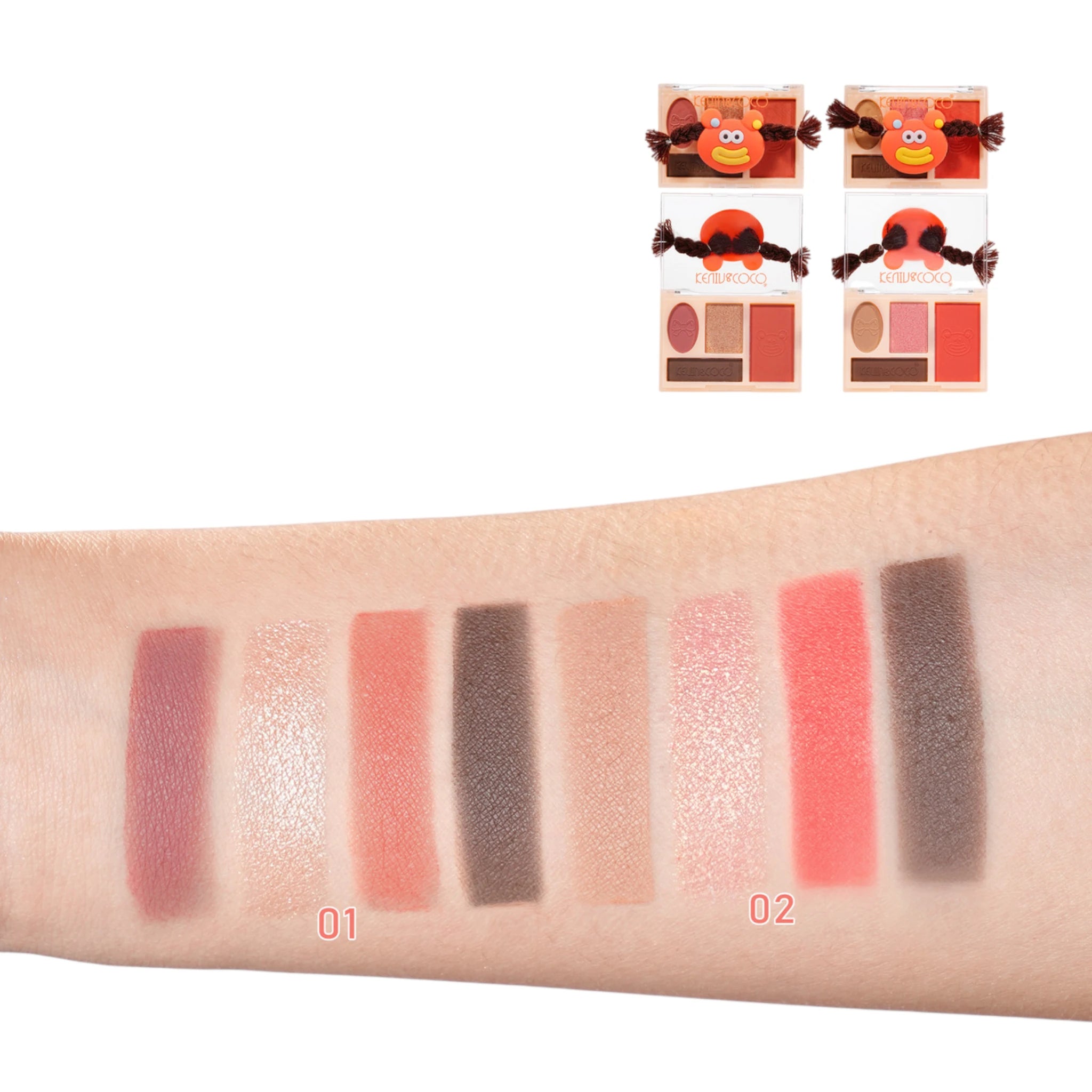 Sombras Rainbow Twisty Brai - Kevin & Coco | Cosméticos al por Mayor