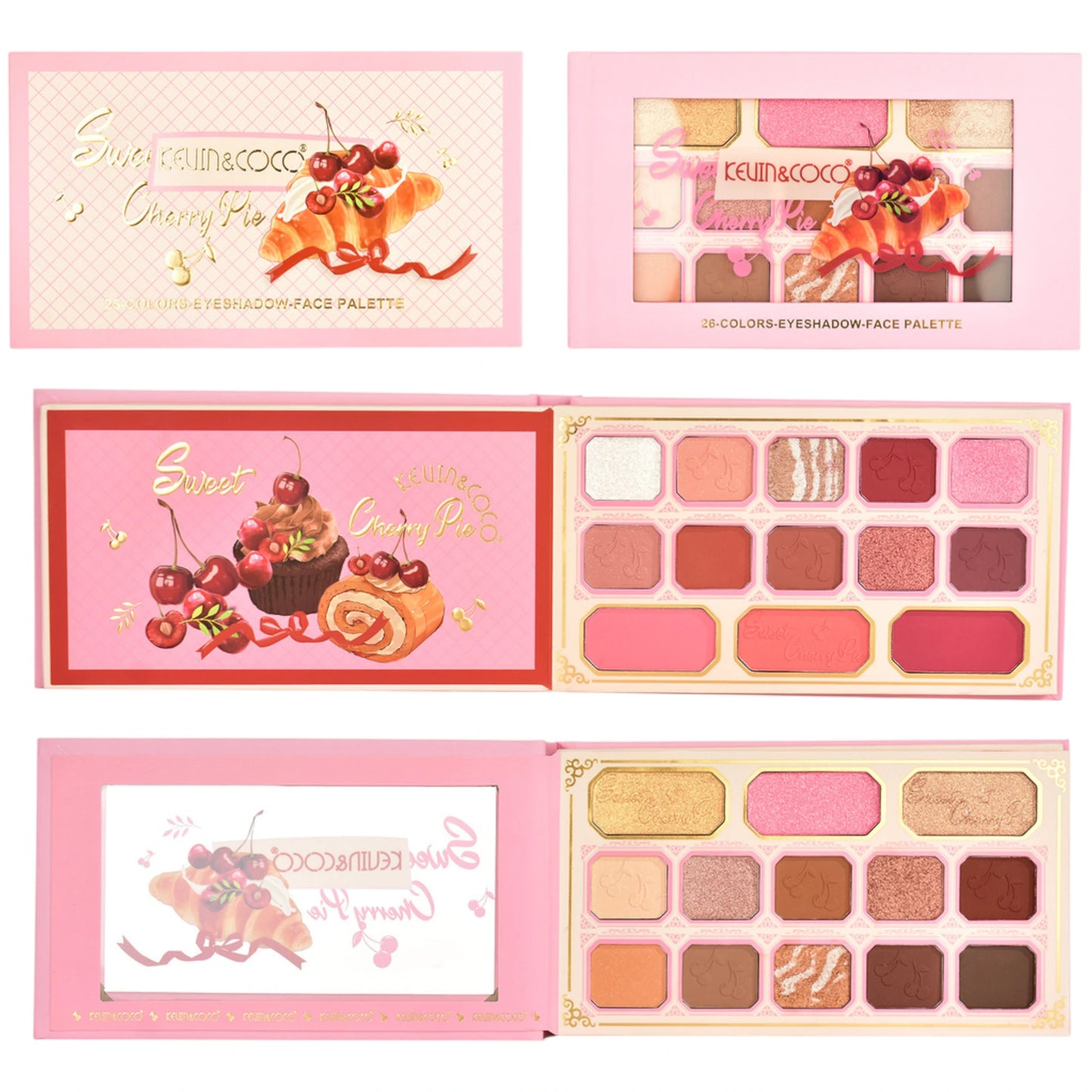 Sombra de Ojos Sweet Cherry Kevin & Coco | Cosméticos al por Mayor