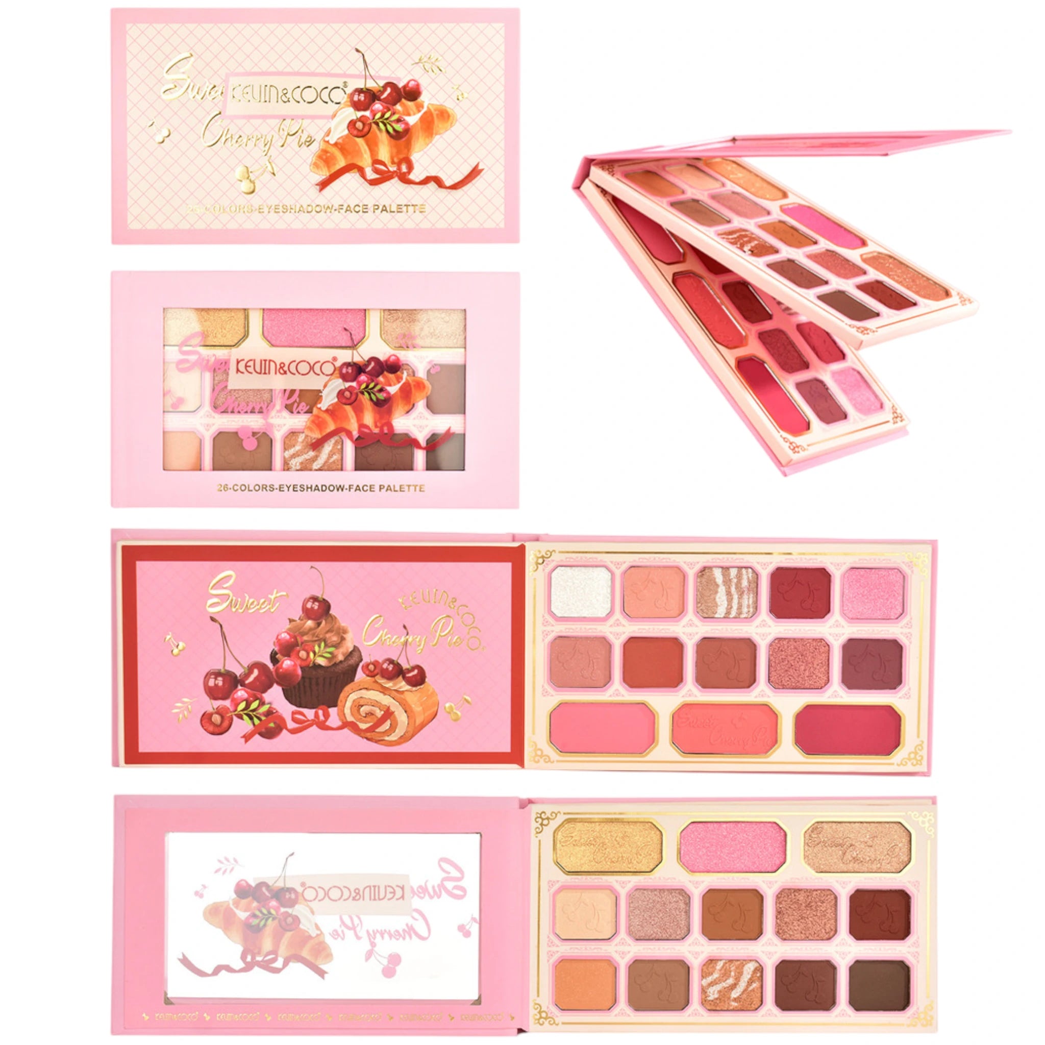 Sombra de Ojos Sweet Cherry Kevin & Coco | Cosméticos al por Mayor