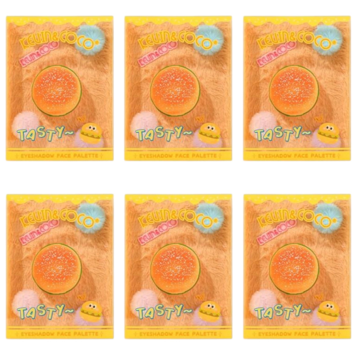 Paleta de Sombras Tasty Hamburguer Kevin & Coco | Cosméticos al por Mayor