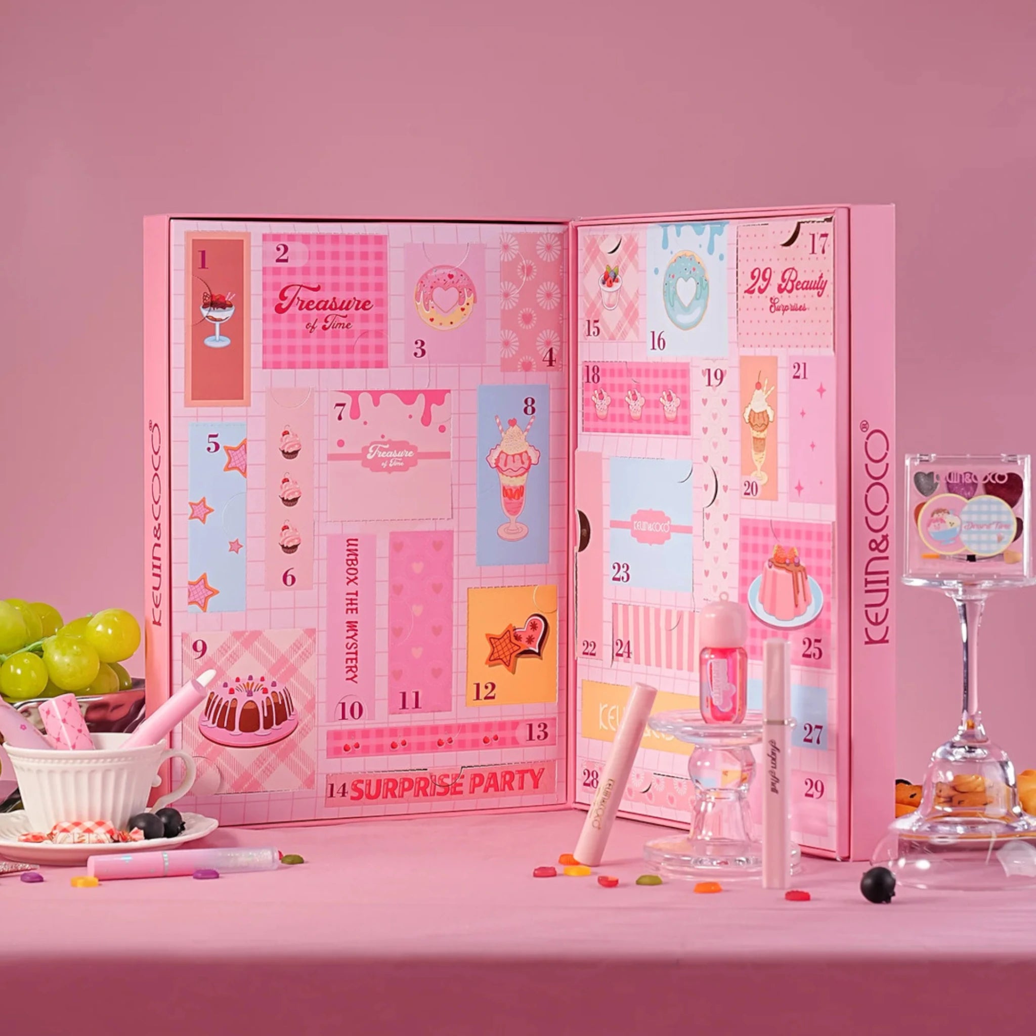 Caja Calendario de Adviento - Kevin & Coco | Cosméticos al por Mayor
