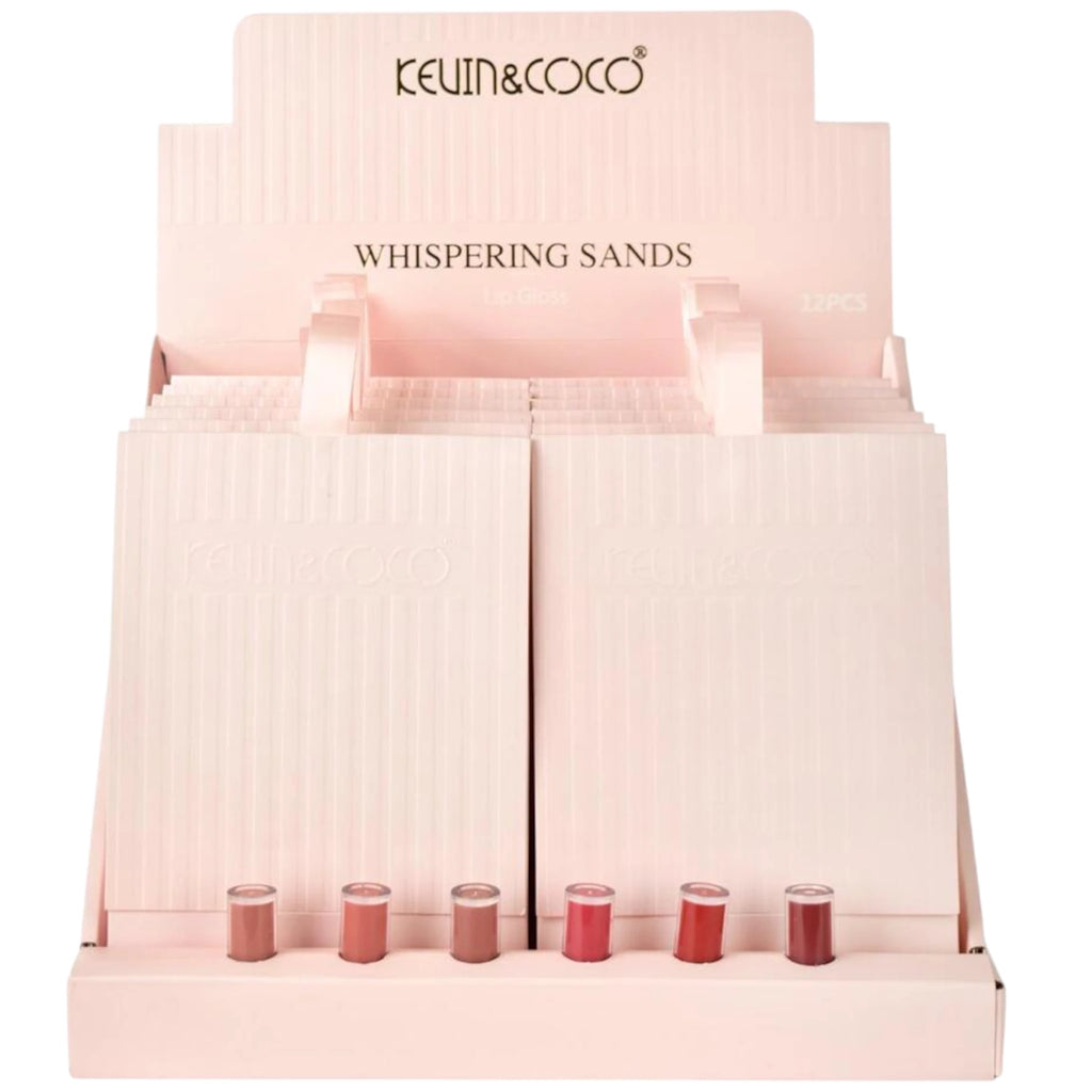 Brillo Labial Whispering Sands Kevin & Coco | Cosméticos al por Mayor