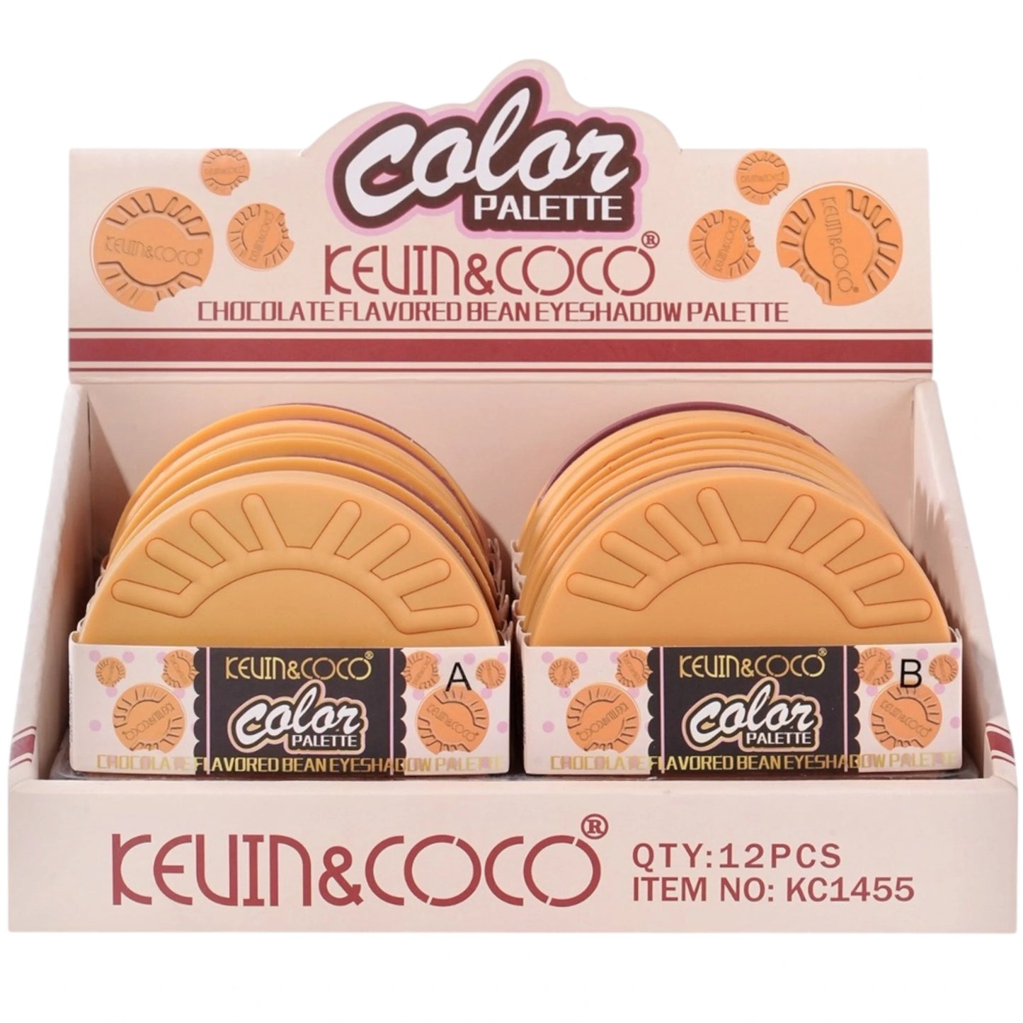 Paleta de Sombras Chocolate Flavored Kevin & Coco | Cosméticos al por Mayor