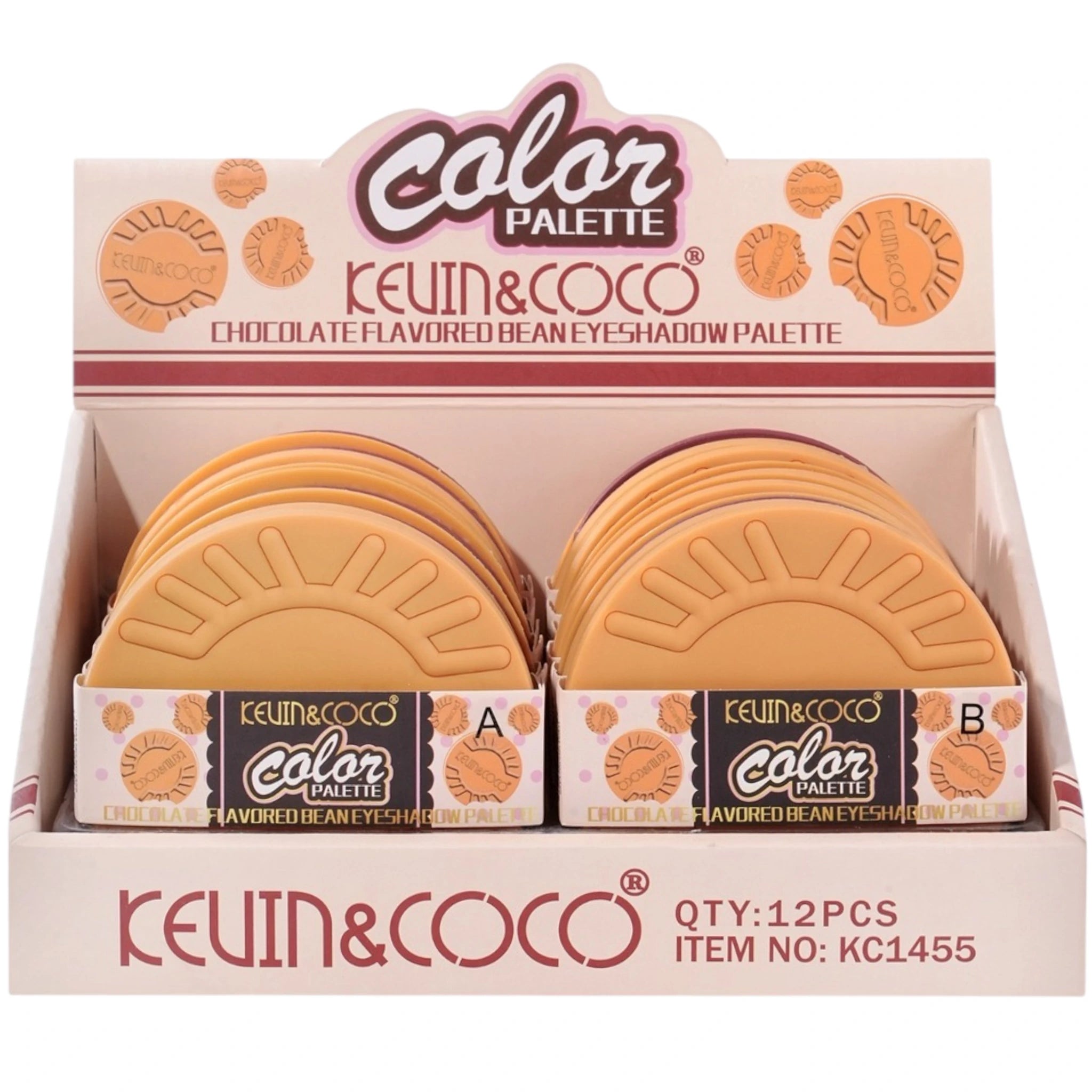 Paleta de Sombras Chocolate Flavored Kevin & Coco | Cosméticos al por Mayor