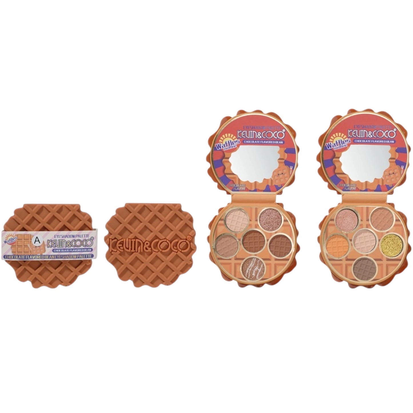 Paleta de Sombras Chocolate - Kevin & Coco | Cosméticos al por Mayor