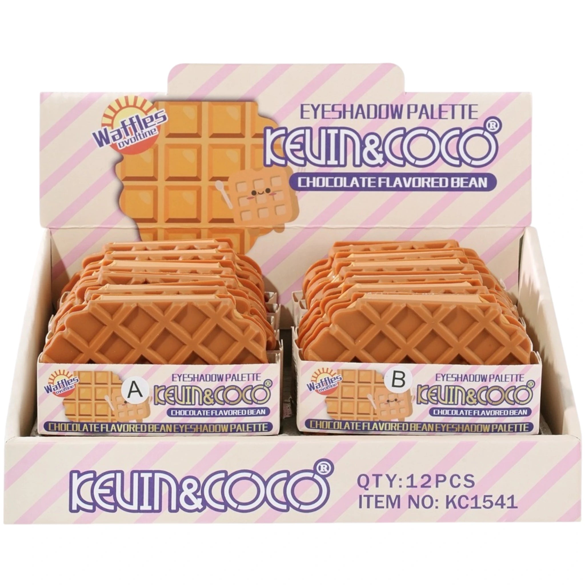 Paleta de Sombras Chocolate - Kevin & Coco | Cosméticos al por Mayor