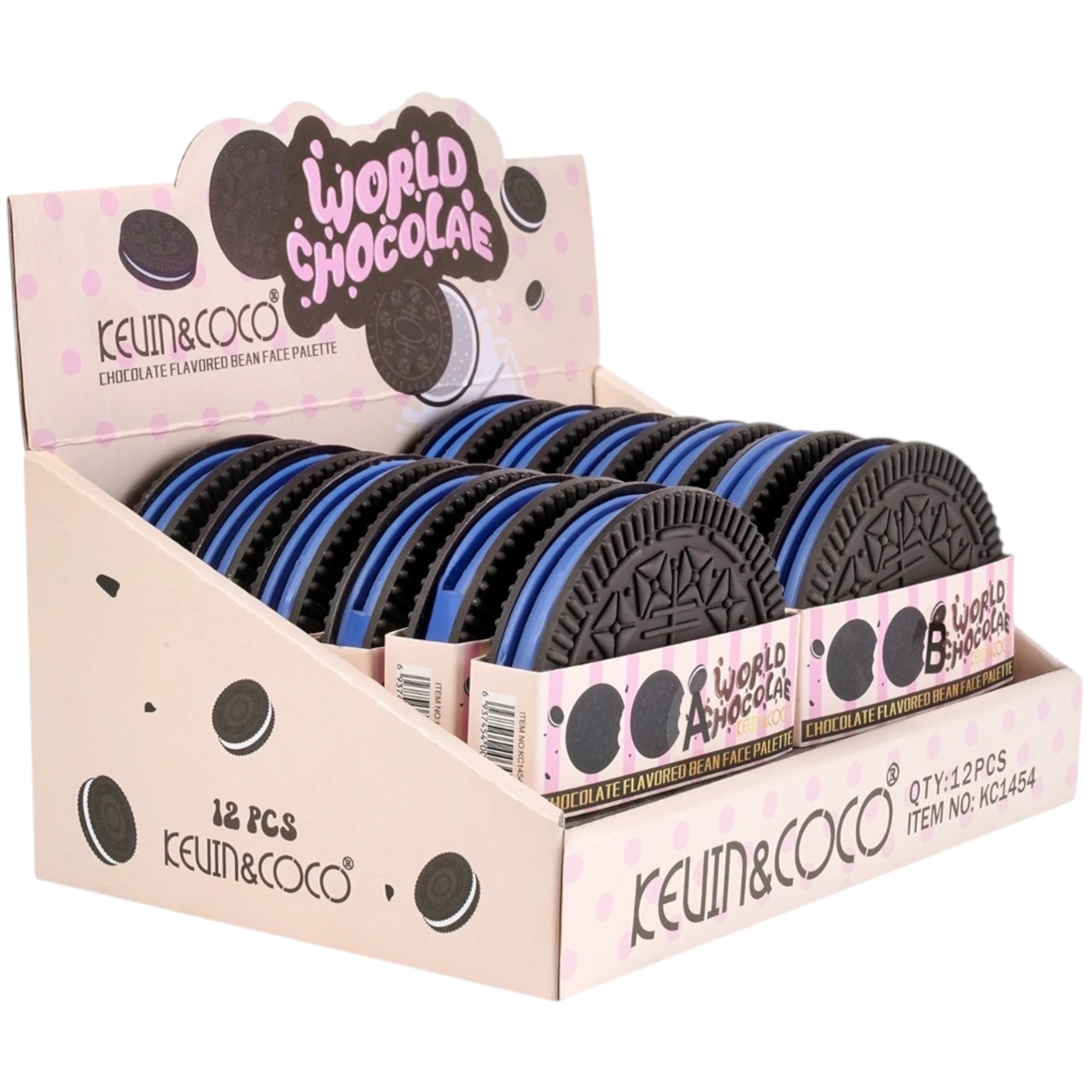 Paleta para Rostro Chocolate - Kevin & Coco | Cosméticos al por Mayor