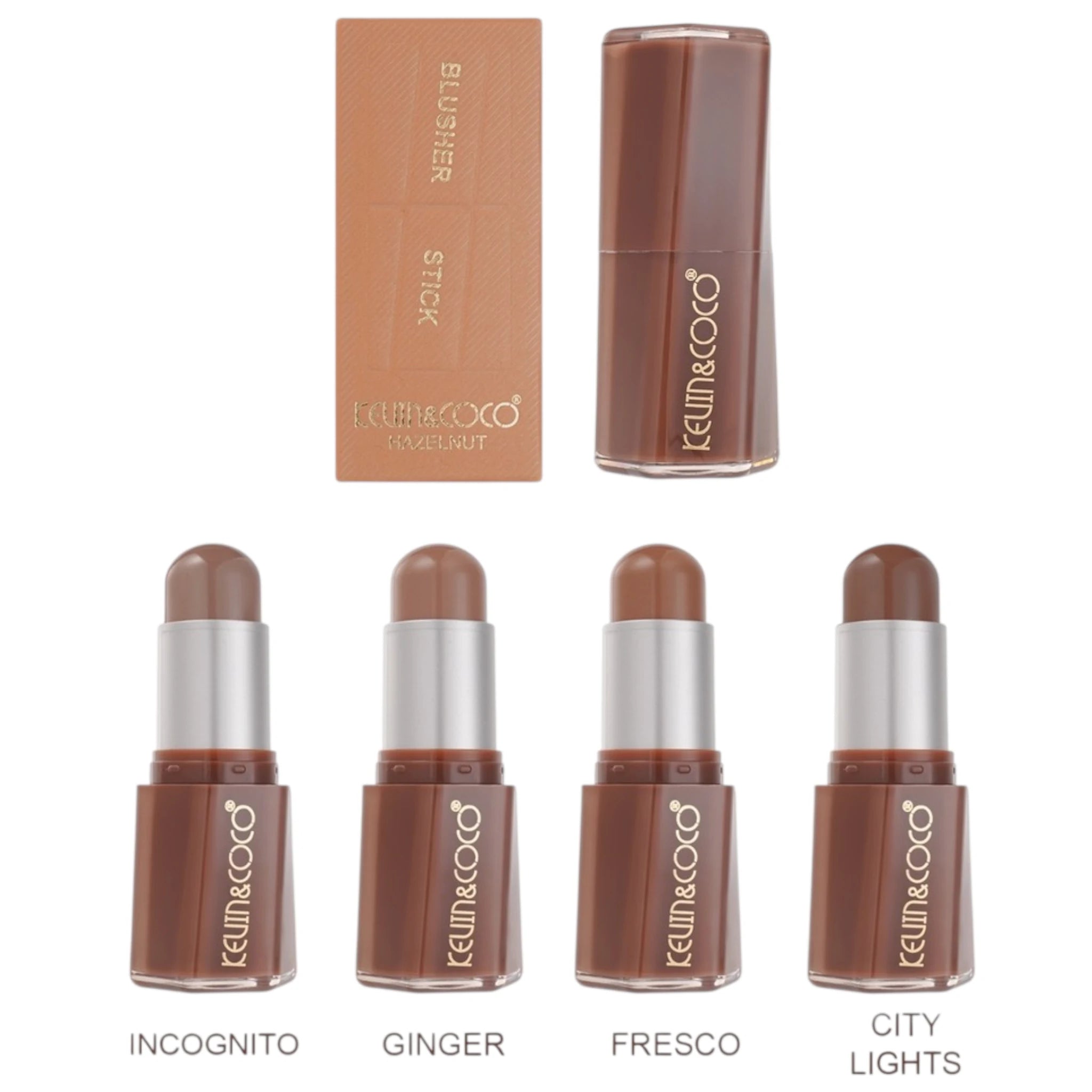 Contorno en Barra Hazelnut - Kevin & Coco | Cosméticos al por Mayor