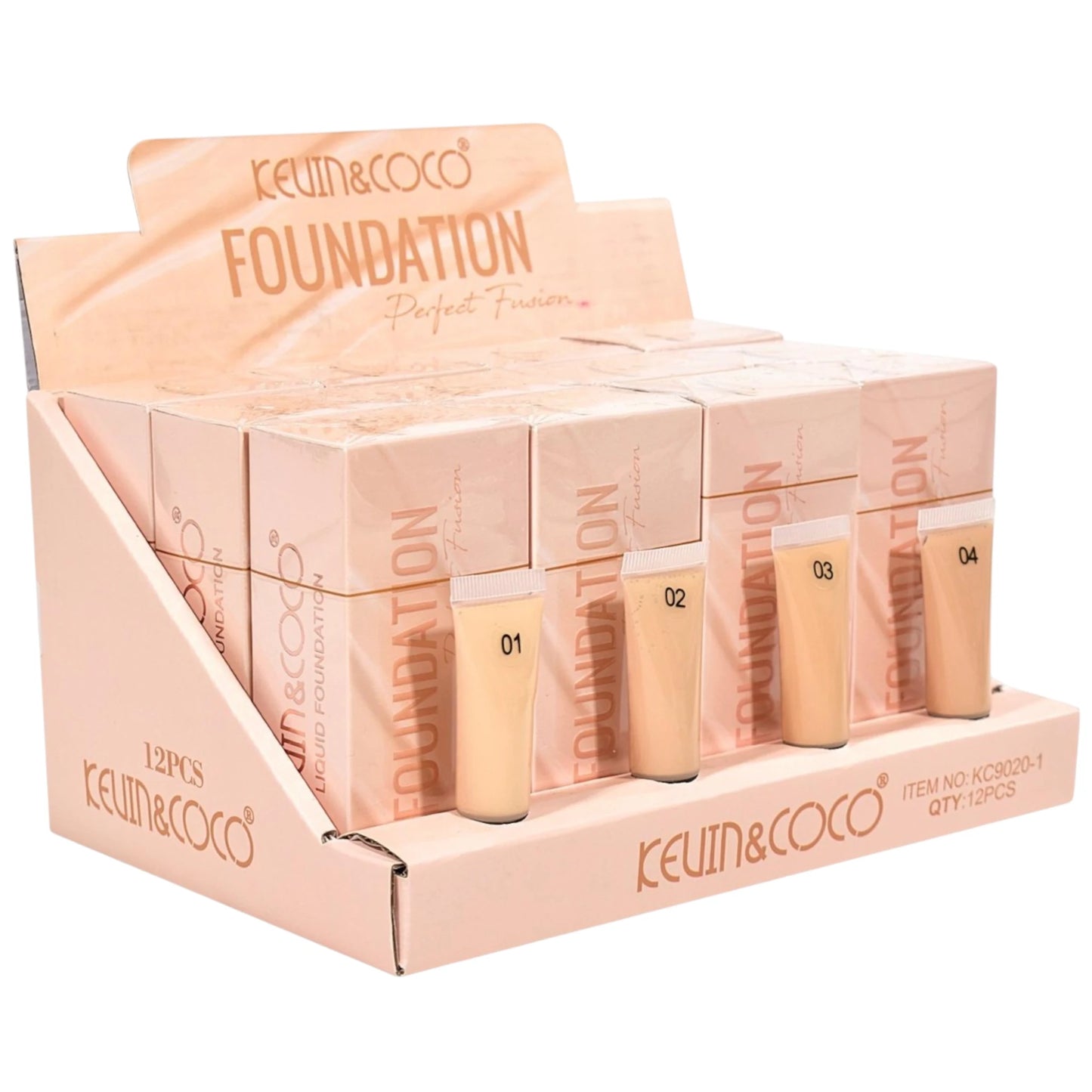 Base de Maquillaje Perfect Fusion Kevin & Coco | Cosméticos al por Mayor