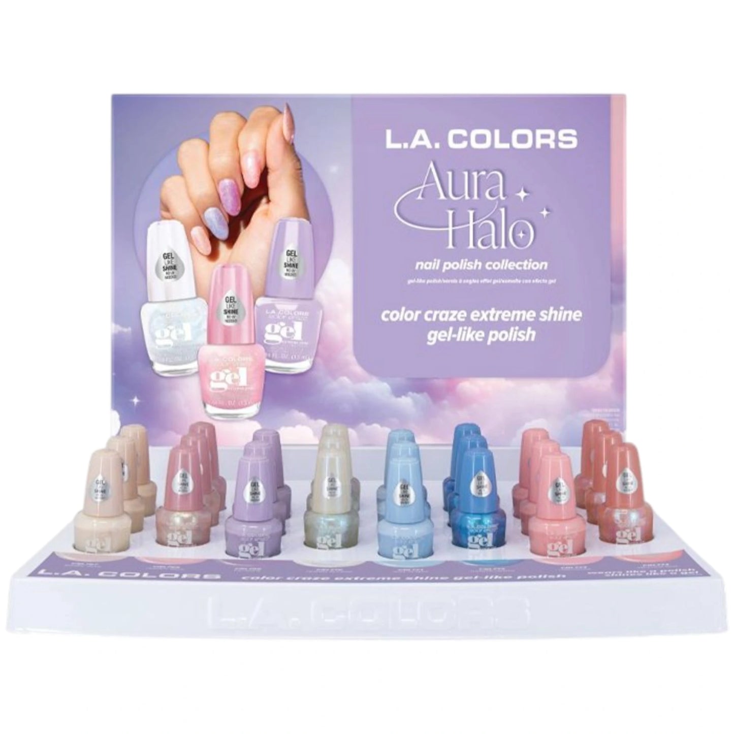 Colección de Esmaltes de Uñas Aura Halo | Cosméticos al por Mayor