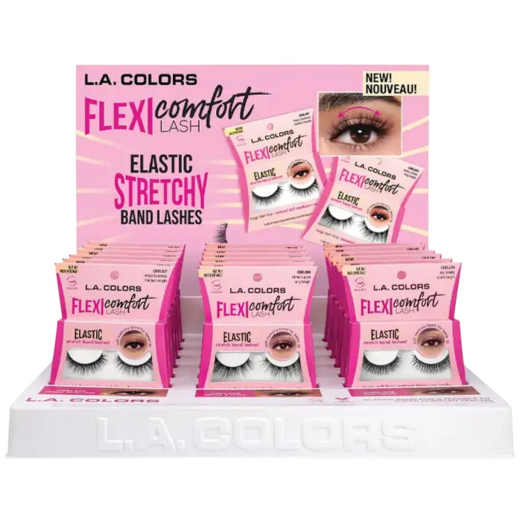 Pestañas Flexi Comfort  L.A. Colors | Cosméticos al por Mayor
