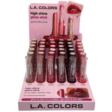 Brillo Labial en Barra High Shine LA Colors | Cosméticos al por Mayor