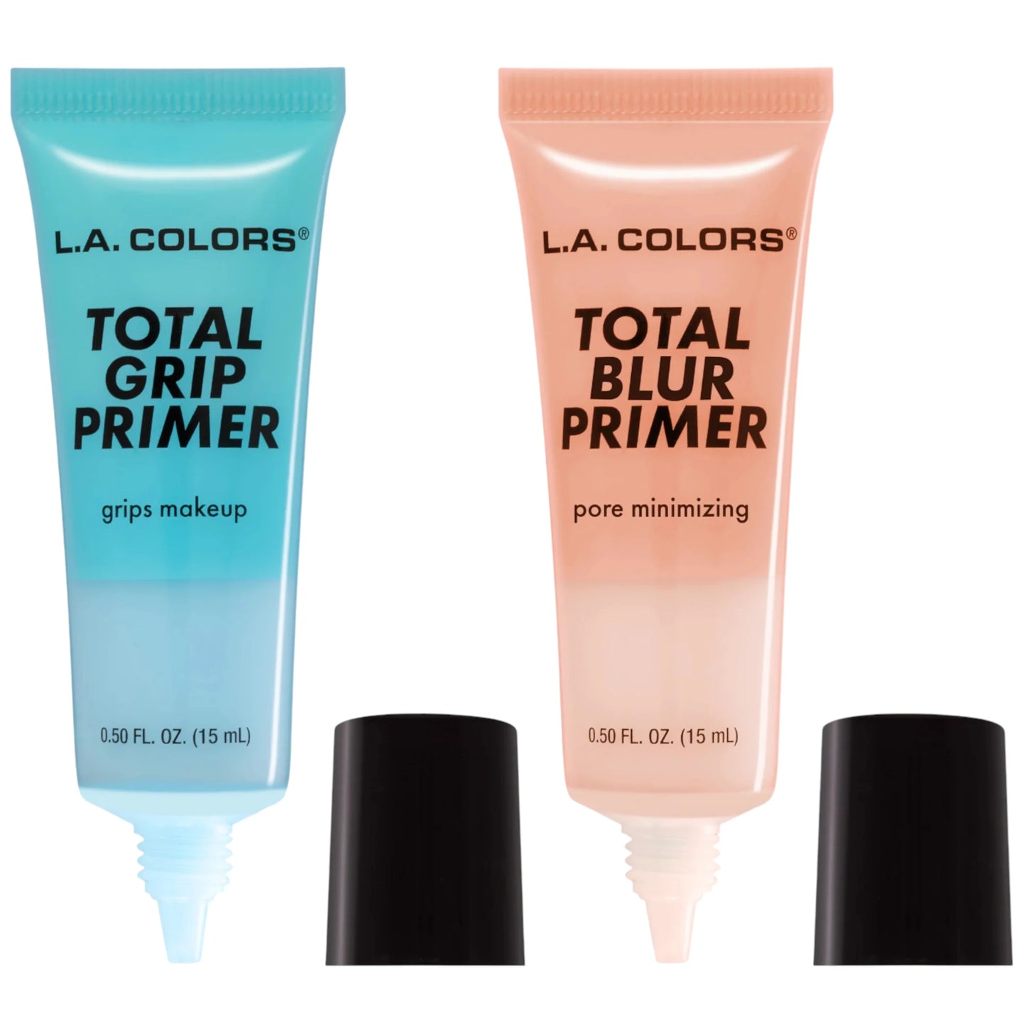 Primers Total Blur & Total Grip L.A. Colors | Cosméticos al por Mayor