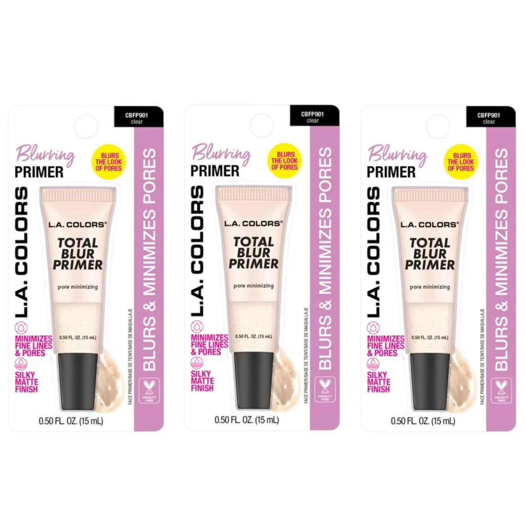 Prebase Total Blur Primer Clear L.A. Colors | Cosméticos al por Mayor