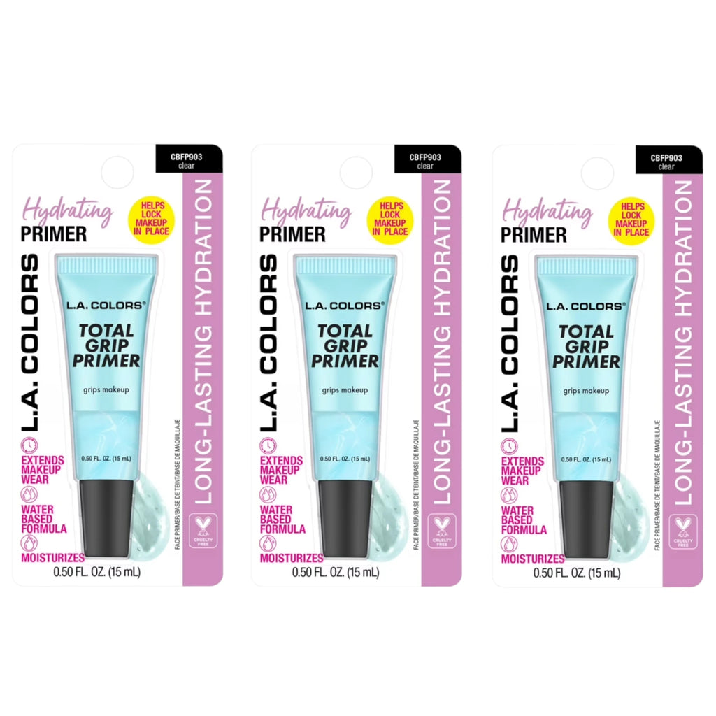 Prebase Total Grip Primer Clear L.A. Colors | Cosméticos al por Mayor